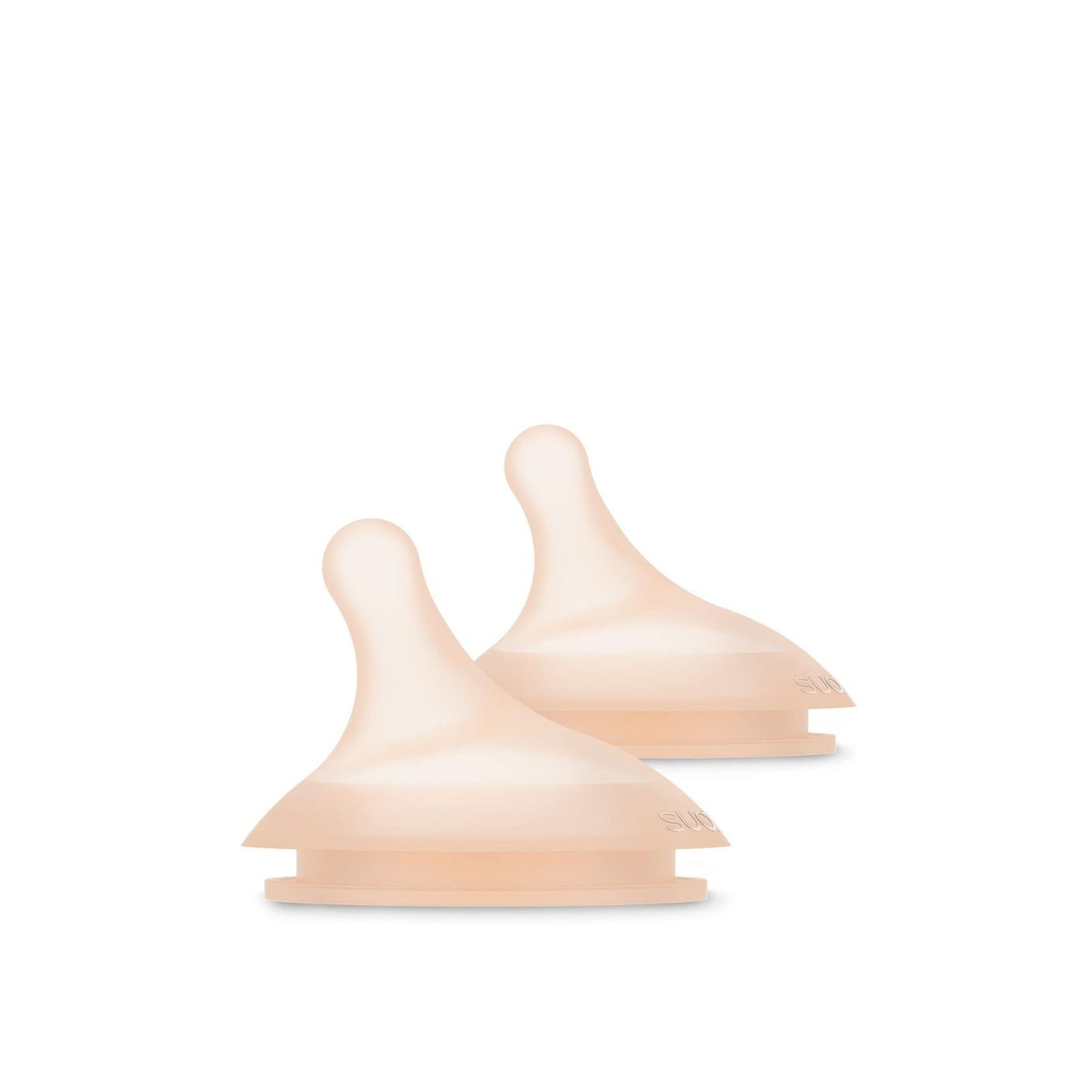 Suavinex Zero Zero Anti-Colic Flow S Silicone Nipple +0m Fair x2