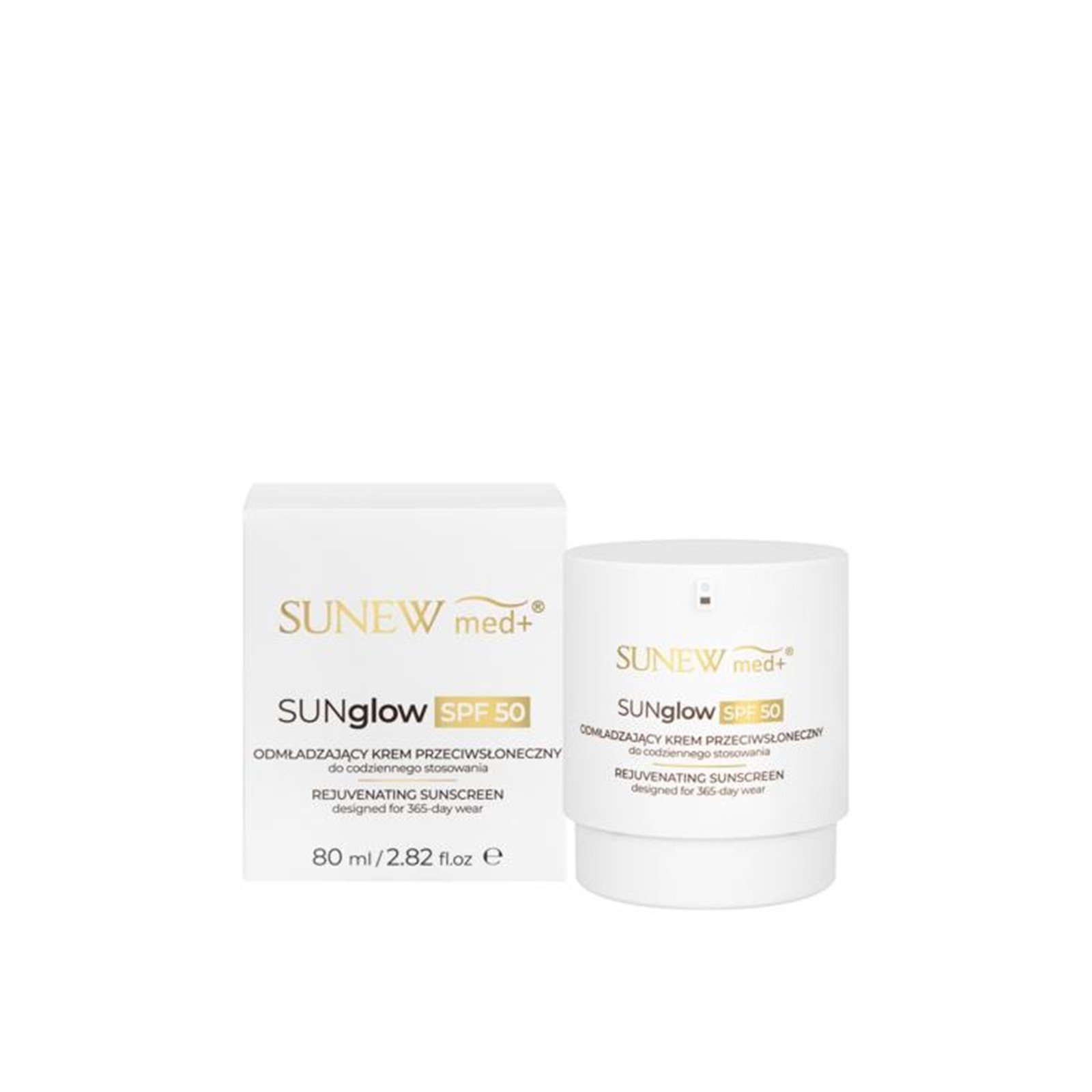 SunewMed+ SUNglow Rejuvenating Sunscreen SPF50 80ml