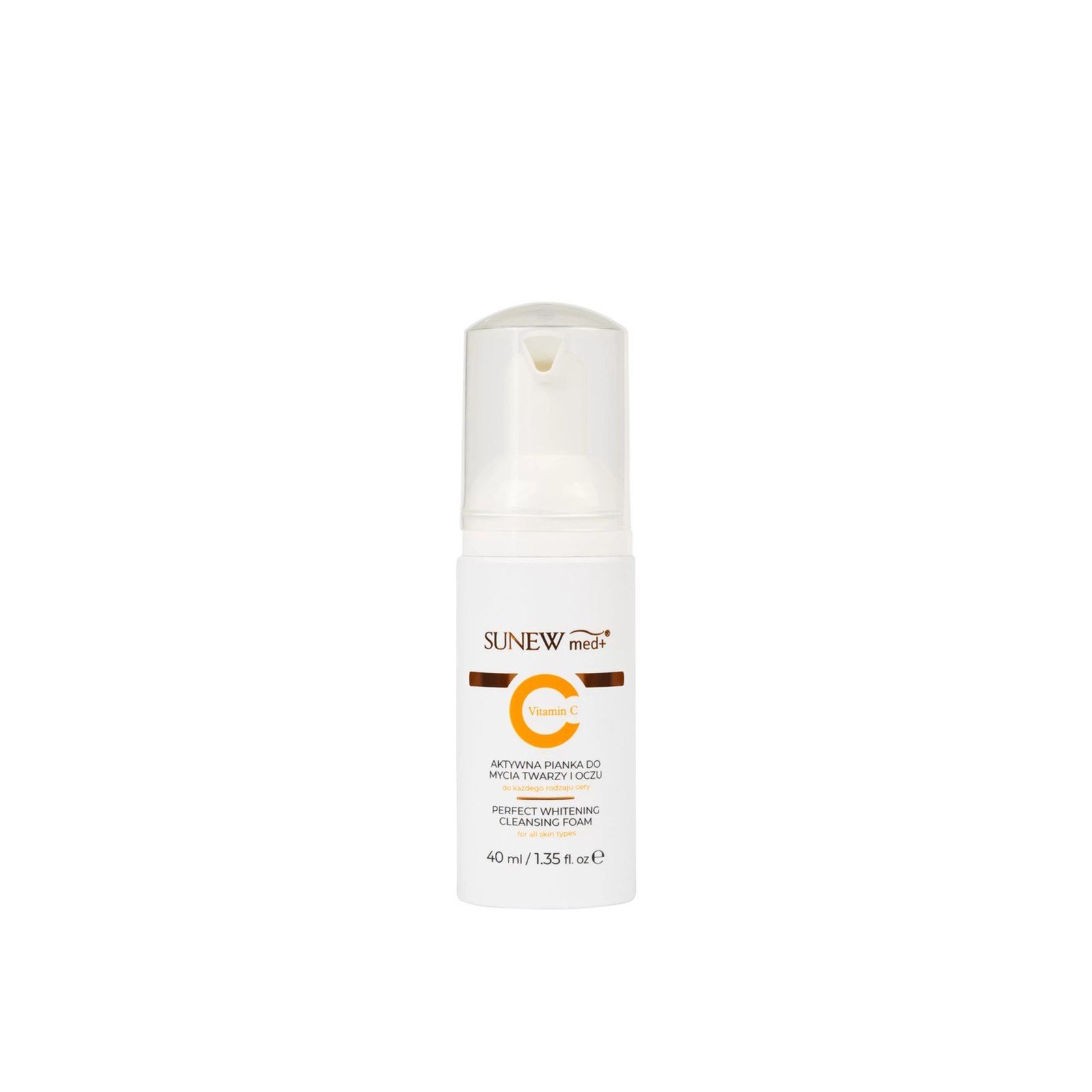 SunewMed+ Vitamin C Perfect Whitening Cleansing Foam 40ml (1.35floz)