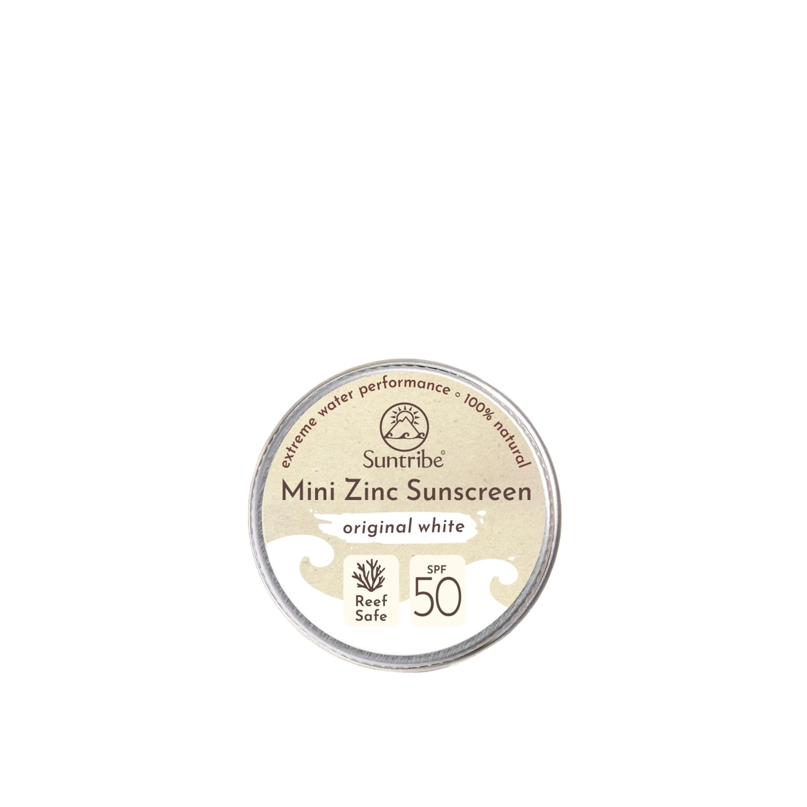 Suntribe Mini Zinc Sunscreen SPF50 Original White 15g