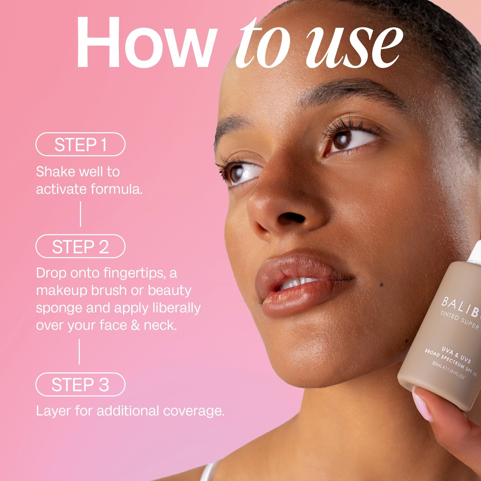 Bali Body Tinted Super Serum SPF30 Tan 30ml