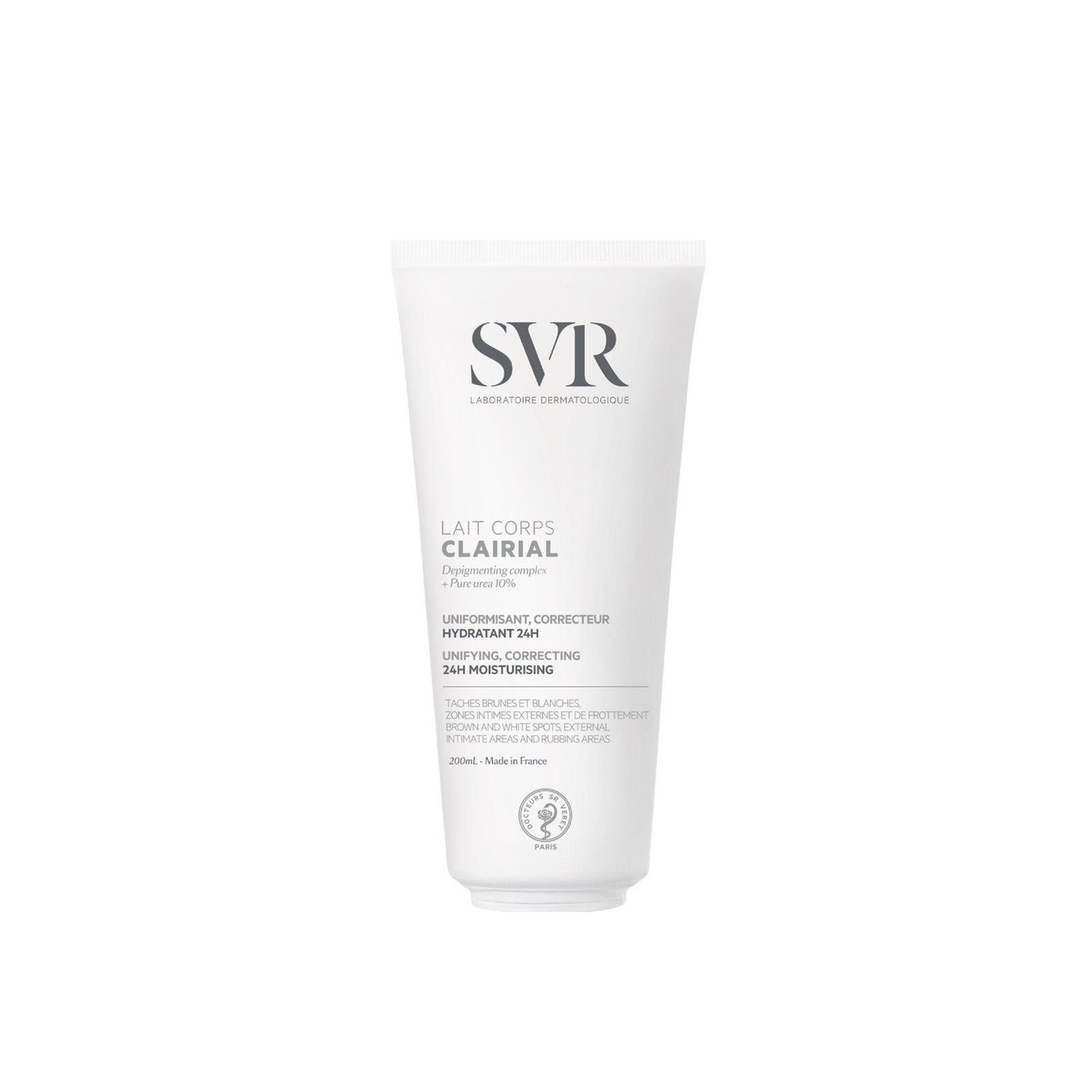 SVR Clairial Unifying, Correcting and Moisturizing Body Milk 200ml