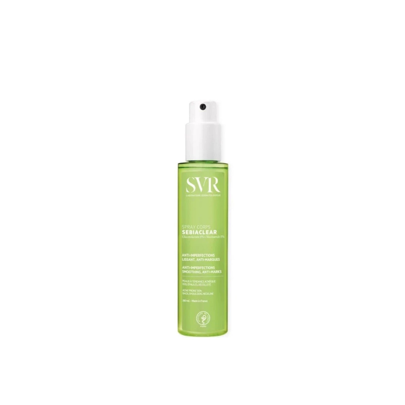 SVR Sebiaclear Anti-Imperfections Body Spray 150ml (5.0floz)