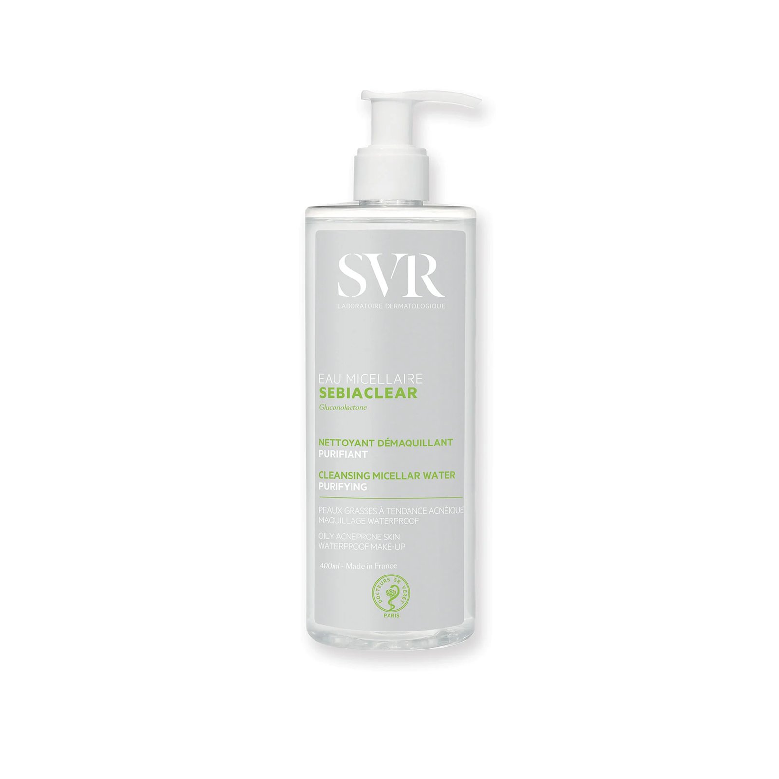 SVR Sebiaclear Micellar Water Purifying Cleansing Water 400ml