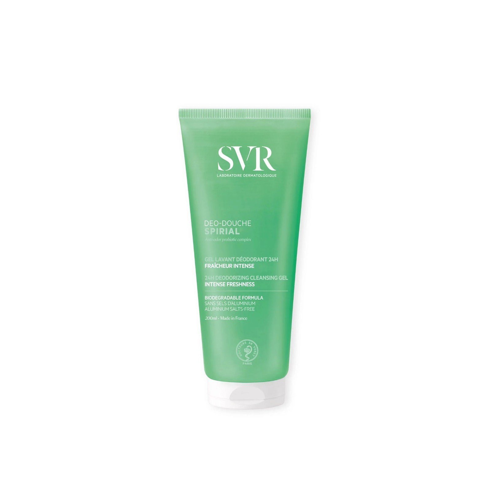 SVR Spirial Déo-Douche Intense Freshness Deodorizing Gel 200ml