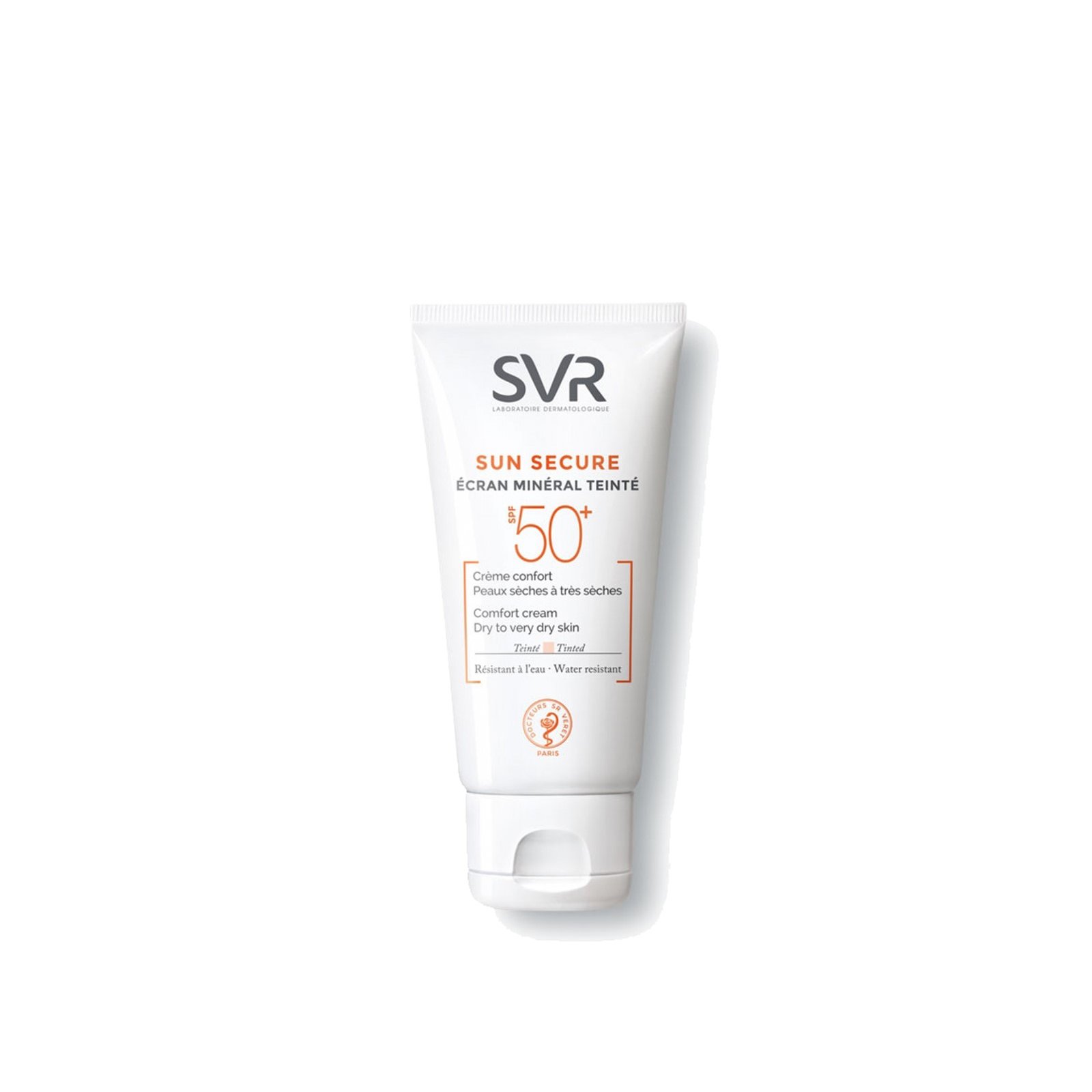 SVR Sun Secure Tinted Mineral Sunscreen Comfort Cream SPF50+ 50ml