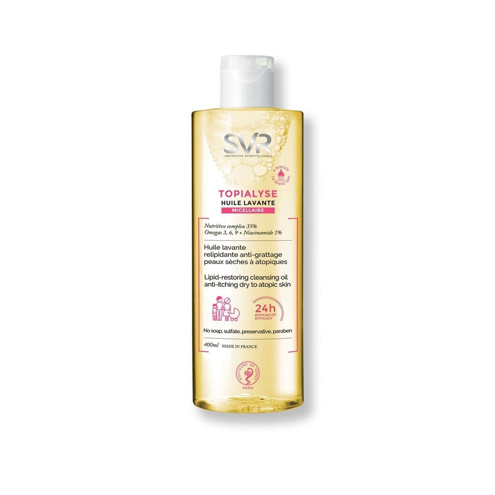 SVR Topialyse Micellar Cleansing Oil 400ml
