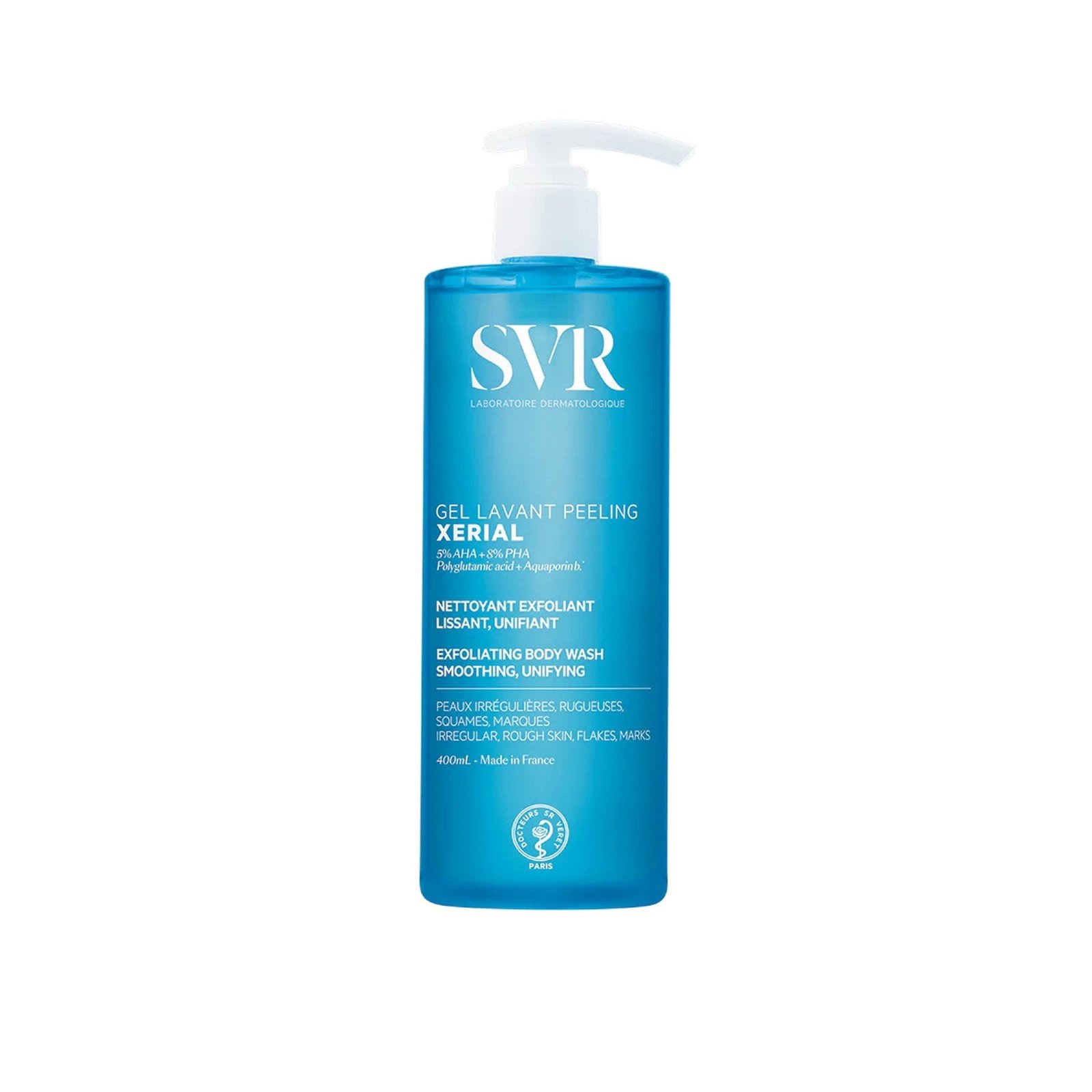 SVR Xerial Exfoliating Peel Gel Wash 400ml