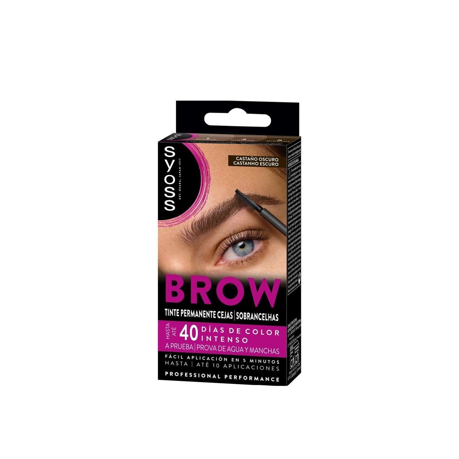 Syoss Brow Permanent Tint Dark Brown