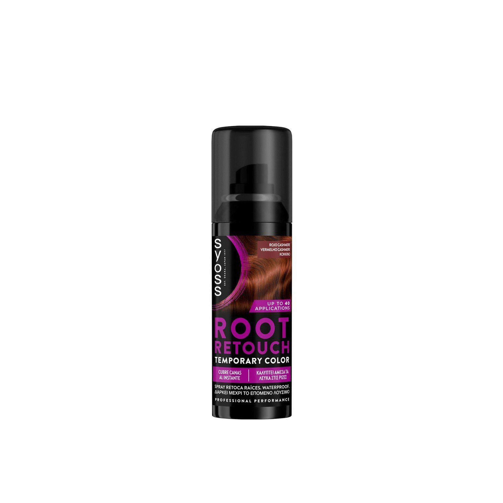 Syoss Root Retouch Temporary Color Spray Cashmere Red 120ml