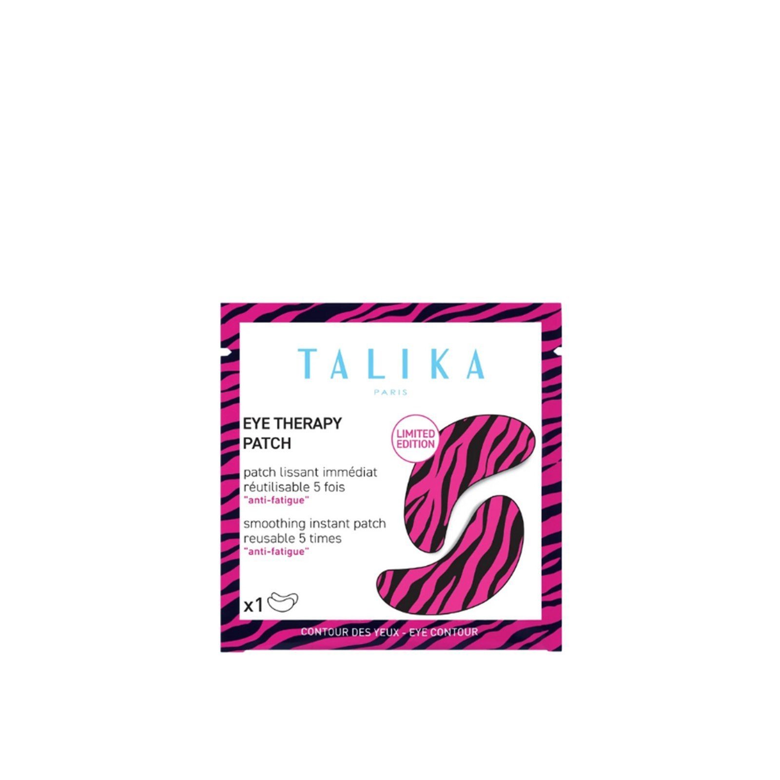 Talika Eye Therapy Reusable Patch Zebra x1 Pair