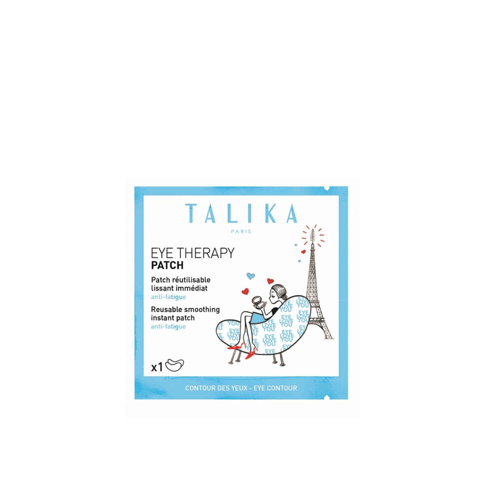 Talika Eye Therapy Reusable Smoothing Instant Patch x1