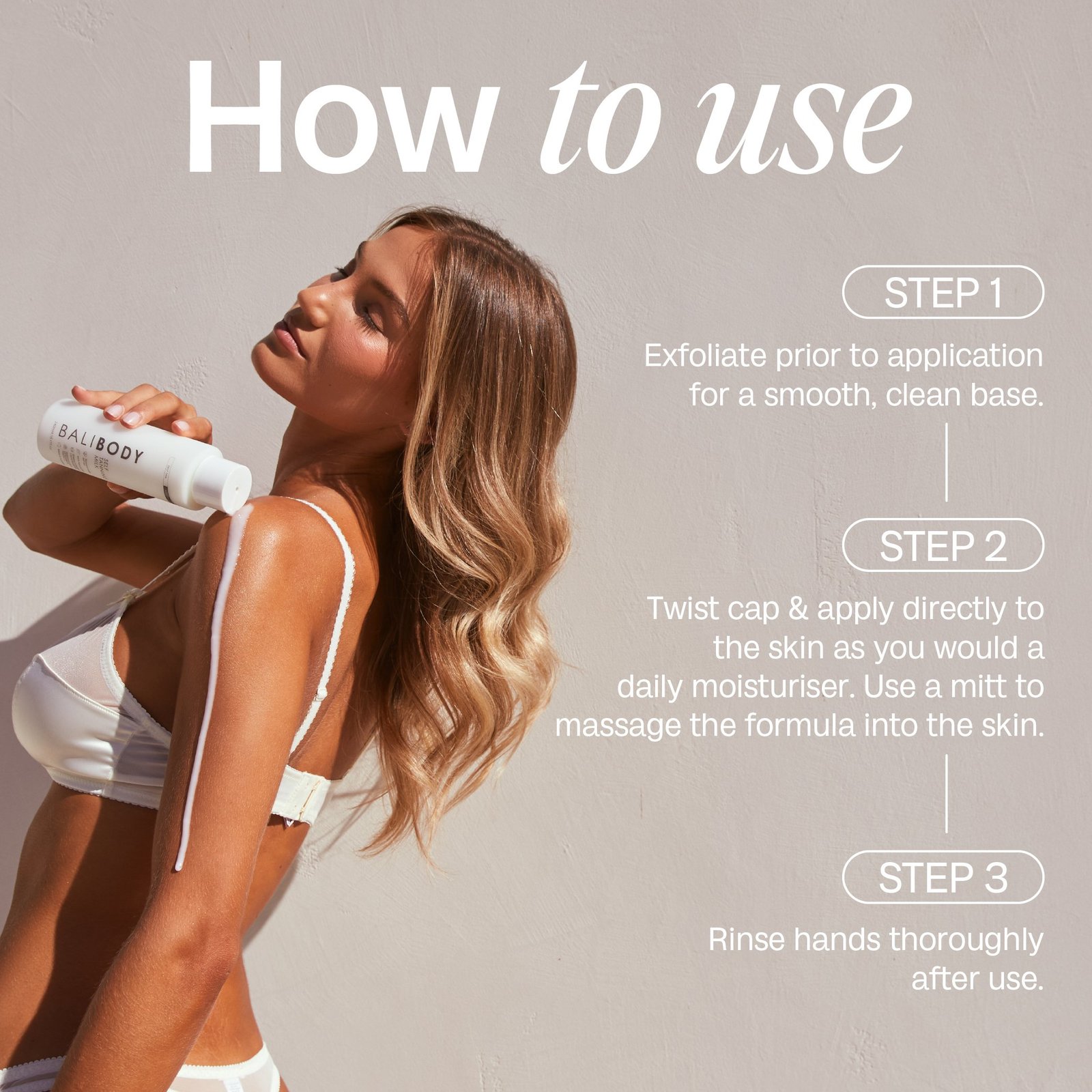 Bali Body Self Tanning Milk 240ml