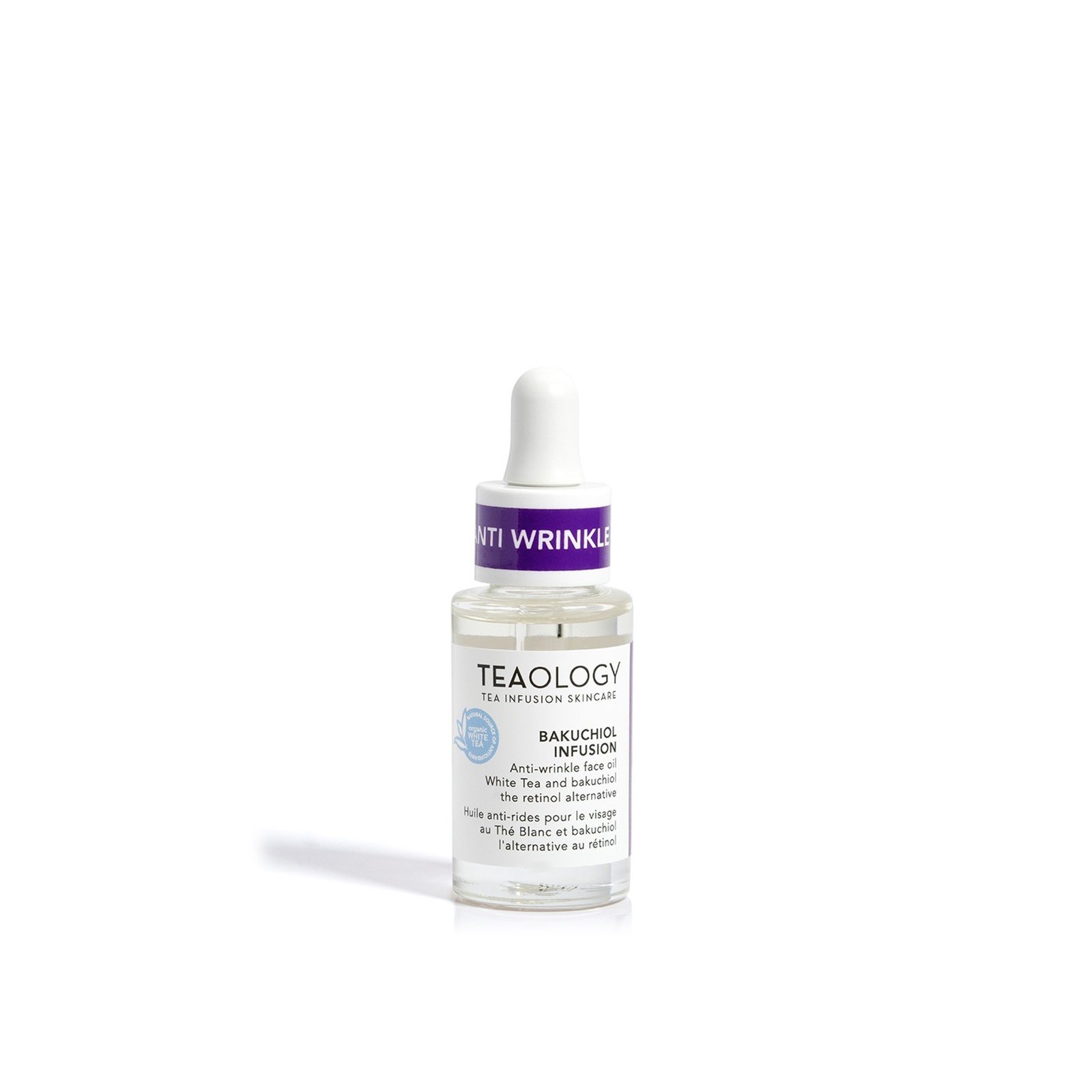 Teaology Bakuchiol Infusion Anti-Wrinkle Face Oil 15ml (0.5 fl oz)