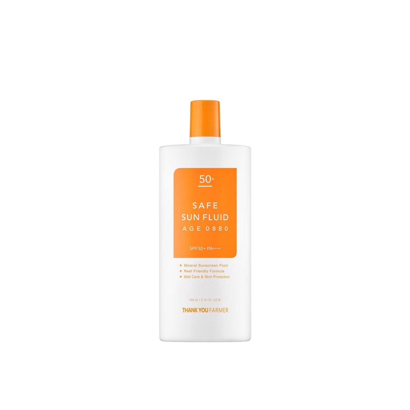 Thank You Farmer Safe Sun Fluid Age 0880 SPF50+ 100ml