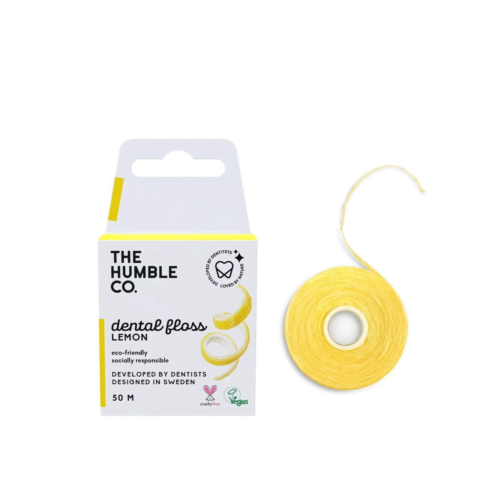 The Humble Co. Dental Floss Lemon 50m