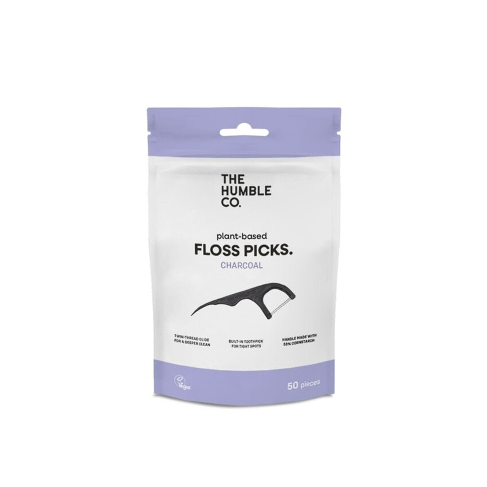 The Humble Co. Floss Picks 2-In-1
