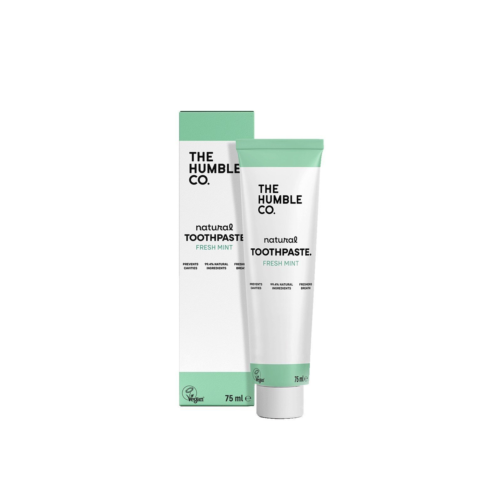 The Humble Co. Fresh Mint Natural Toothpaste 75ml