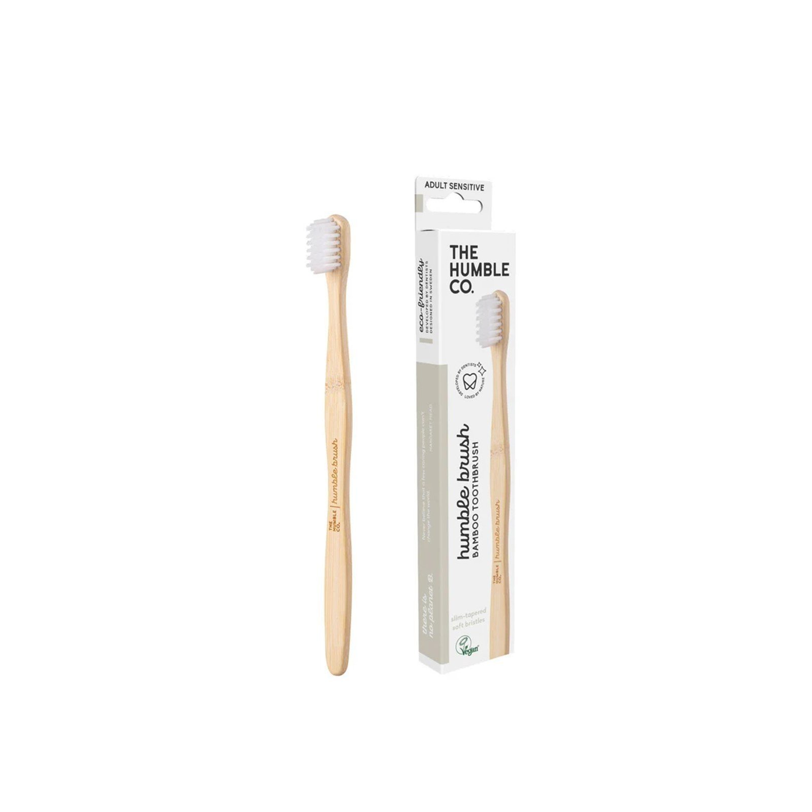 The Humble Co. Humble Brush Bamboo Sensitive Toothbrush White