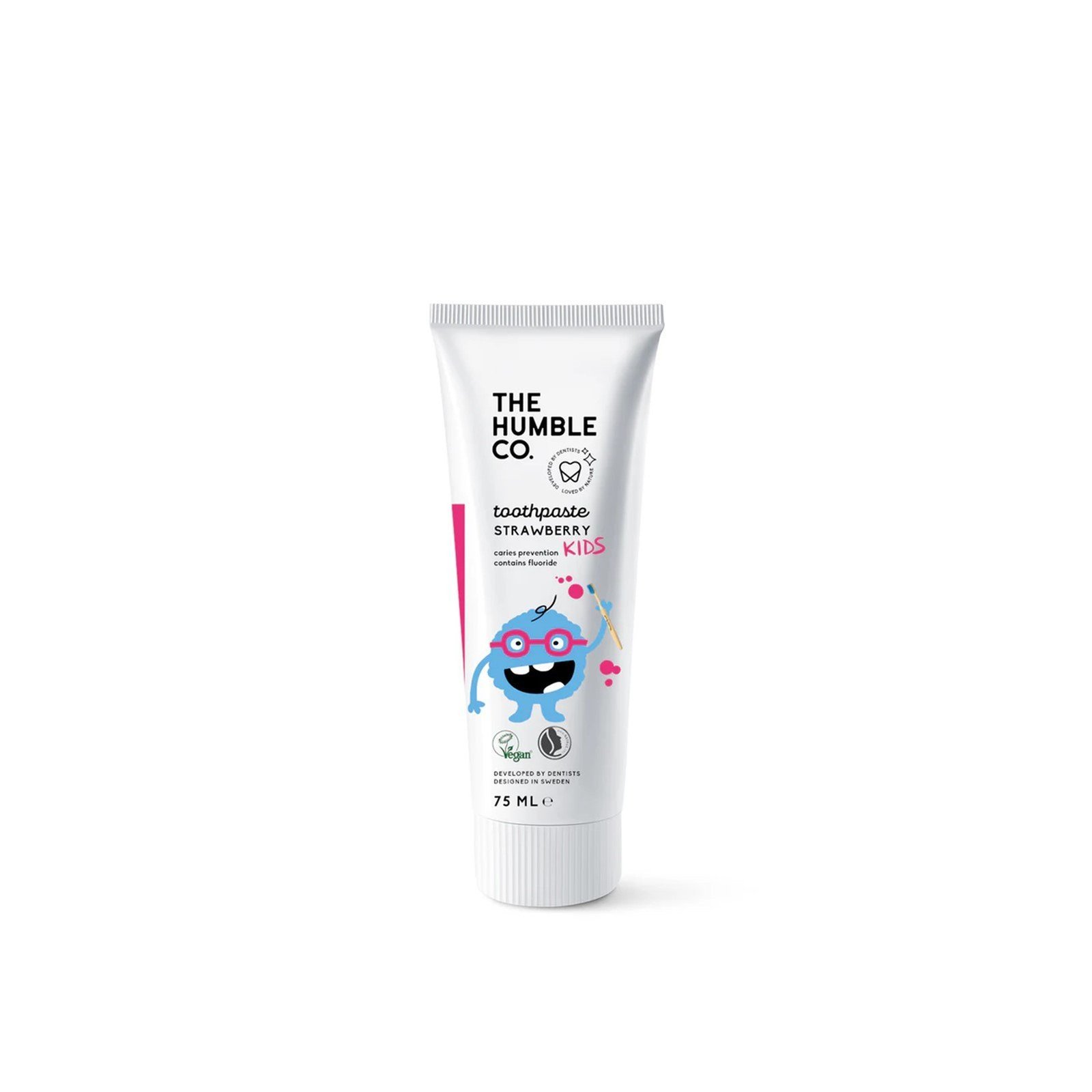 The Humble Co. Kids Natural Toothpaste Strawberry 75ml