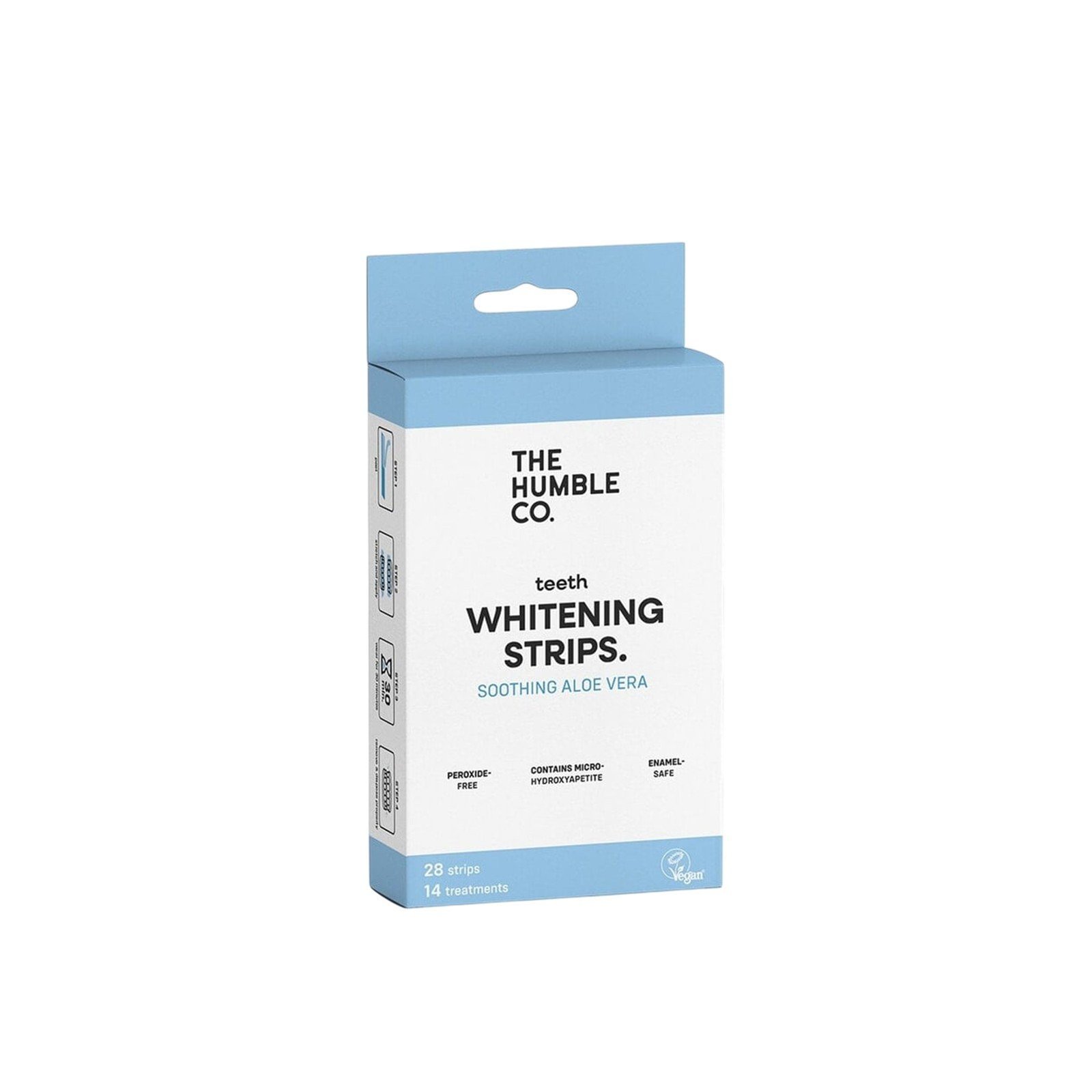 The Humble Co. Teeth Whitening Strips Soothing Aloe Vera x28