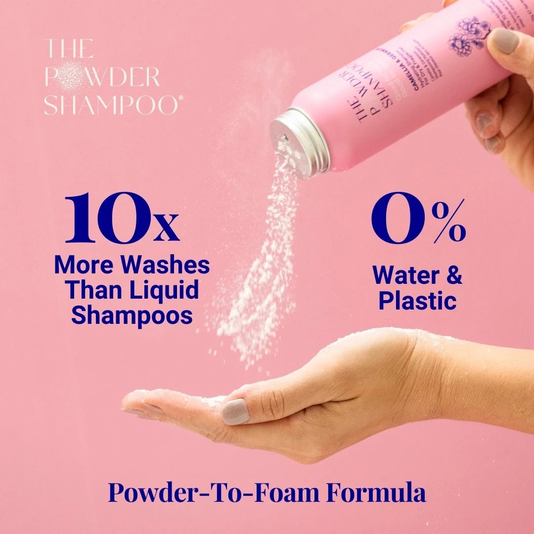 The Powder Shampoo Hydrating Shampoo Camellia & Geranium 70g