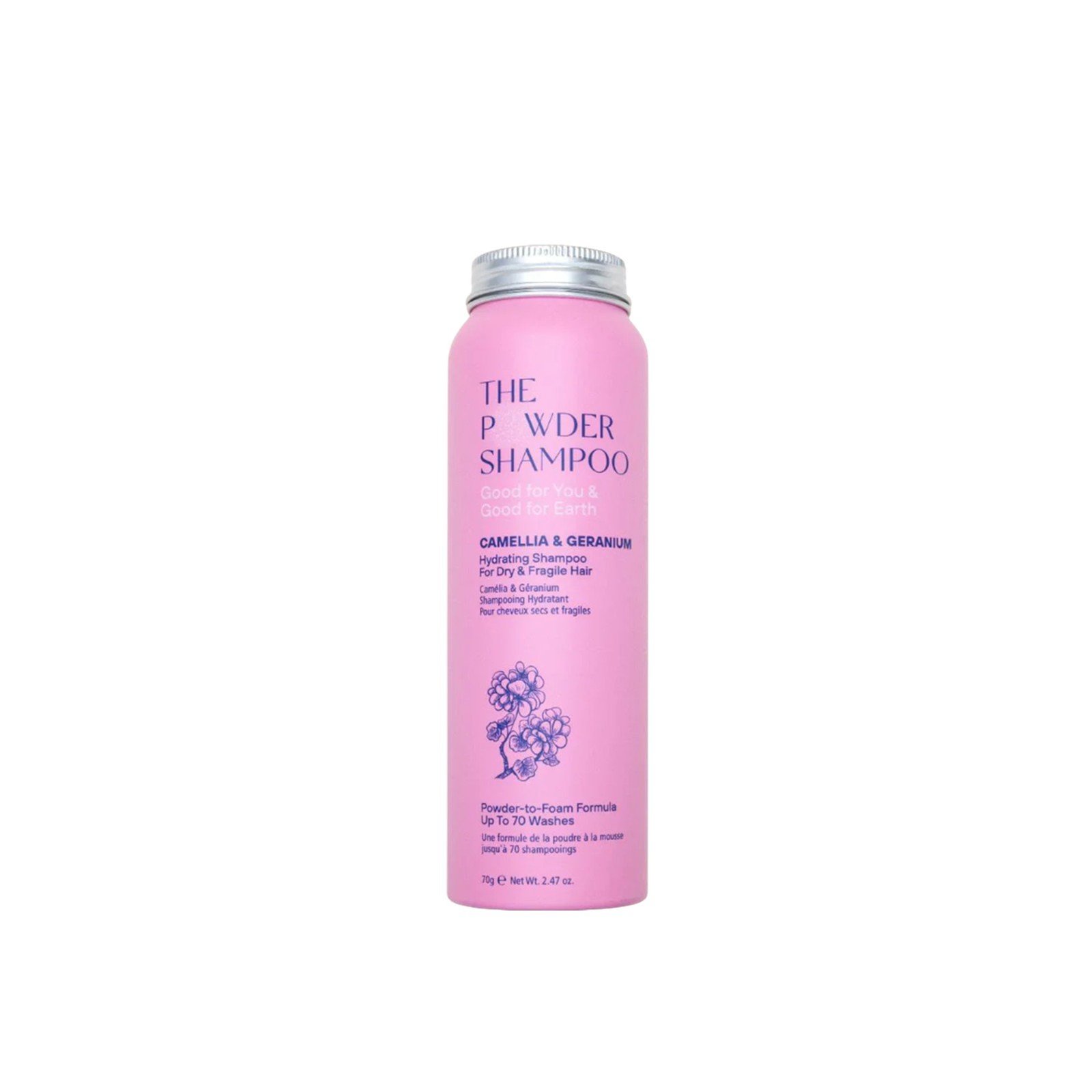 The Powder Shampoo Hydrating Shampoo Camellia & Geranium 70g