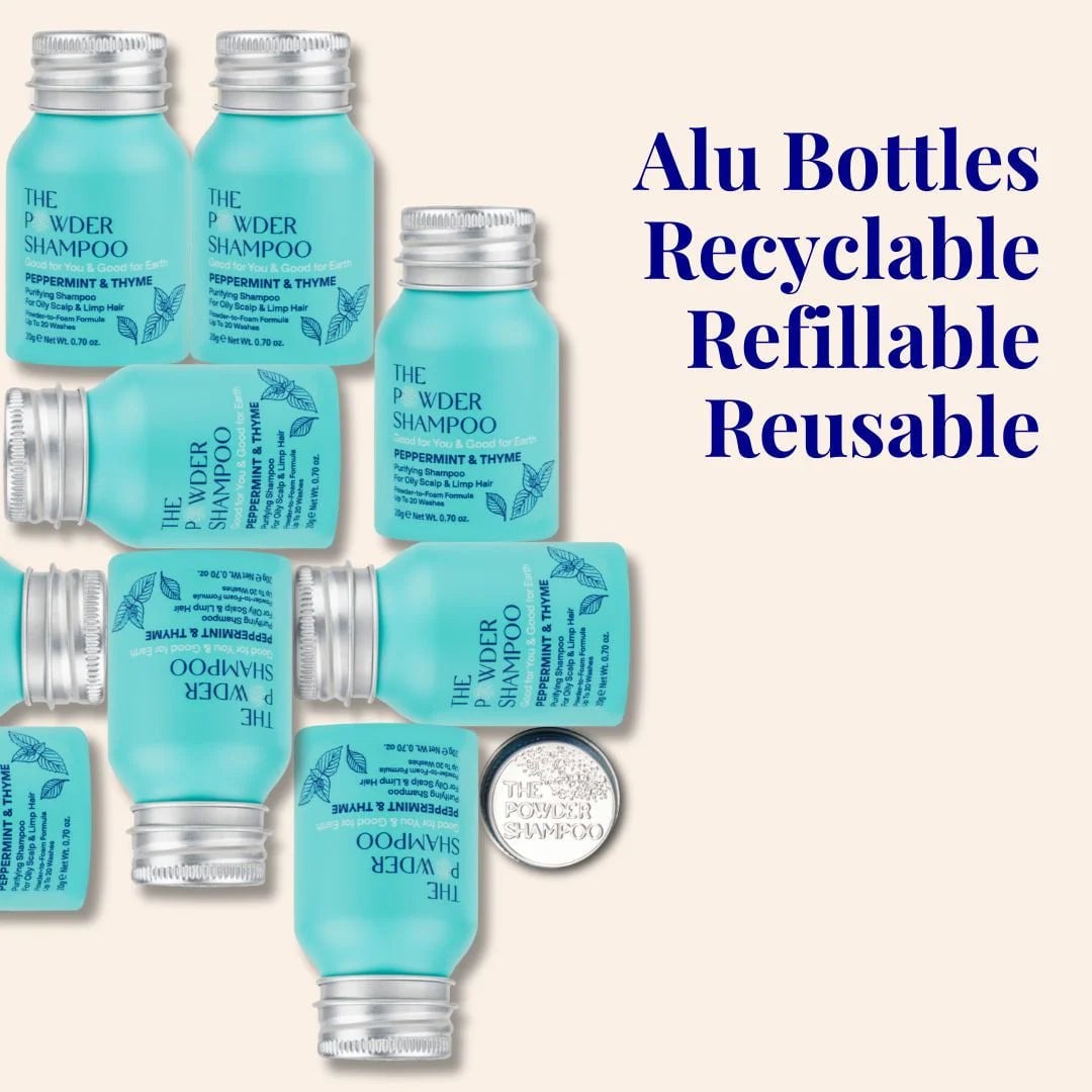 The Powder Shampoo Purifying Shampoo Peppermint & Thyme 20g