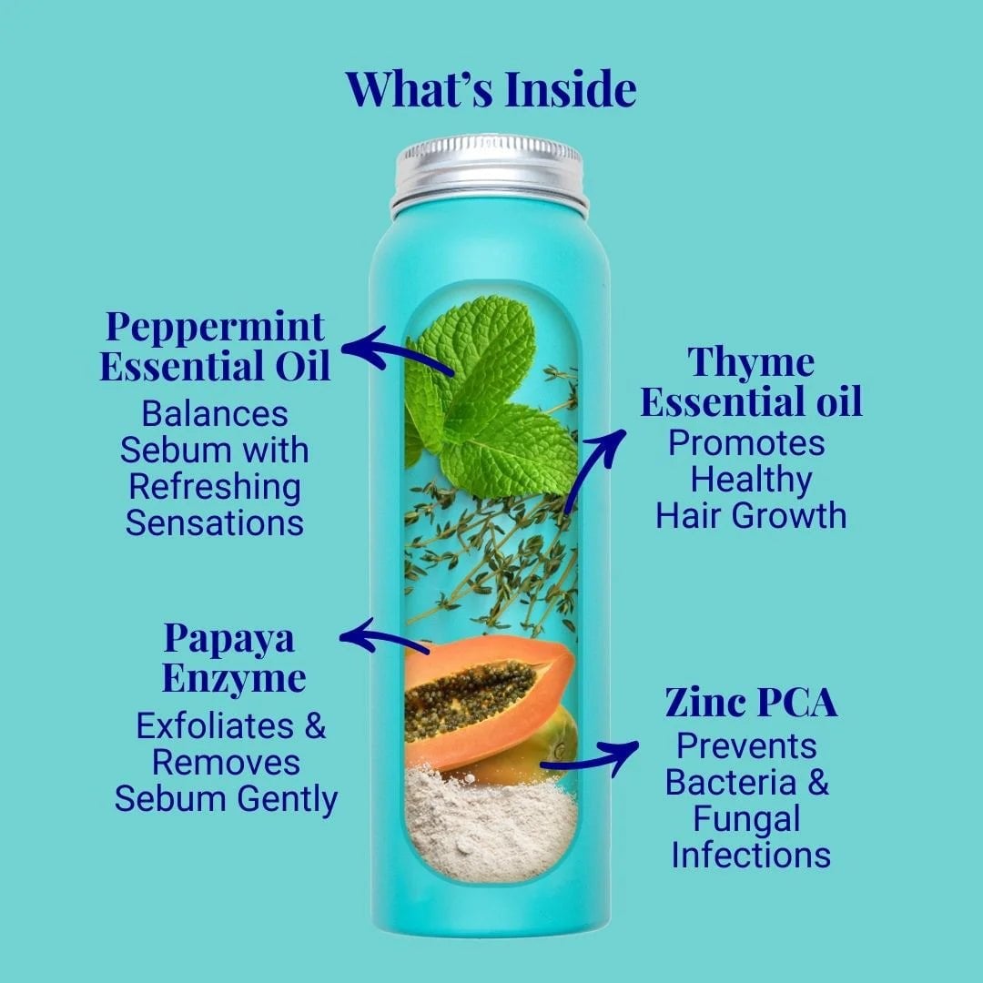 The Powder Shampoo Purifying Shampoo Peppermint & Thyme 20g