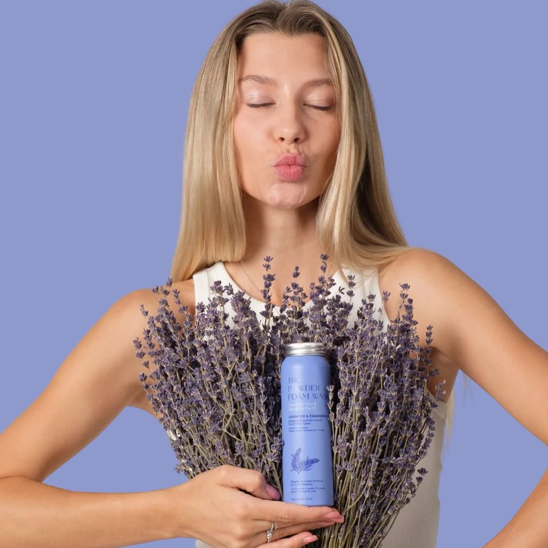 The Powder Shampoo Relaxing Body Foam Wash Lavender & Chamomile 20g
