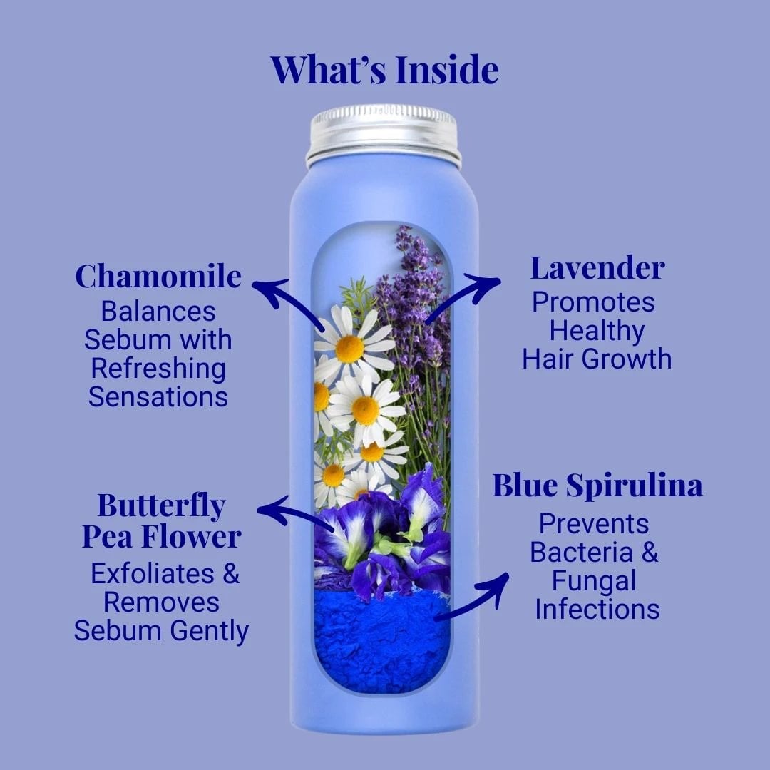 The Powder Shampoo Relaxing Body Foam Wash Lavender & Chamomile 20g