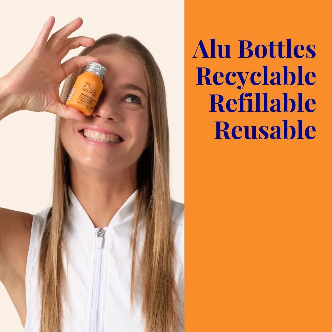 The Powder Shampoo Strengthening Shampoo Grapefruit & Thyme 70g