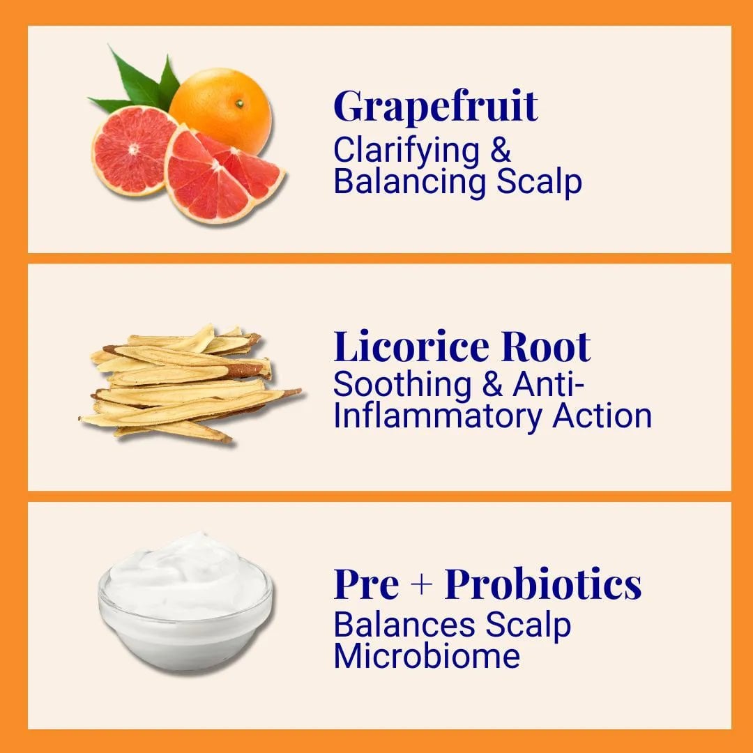 The Powder Shampoo Strengthening Shampoo Grapefruit & Thyme 70g