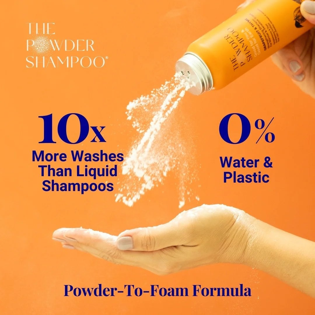 The Powder Shampoo Strengthening Shampoo Grapefruit & Thyme 70g