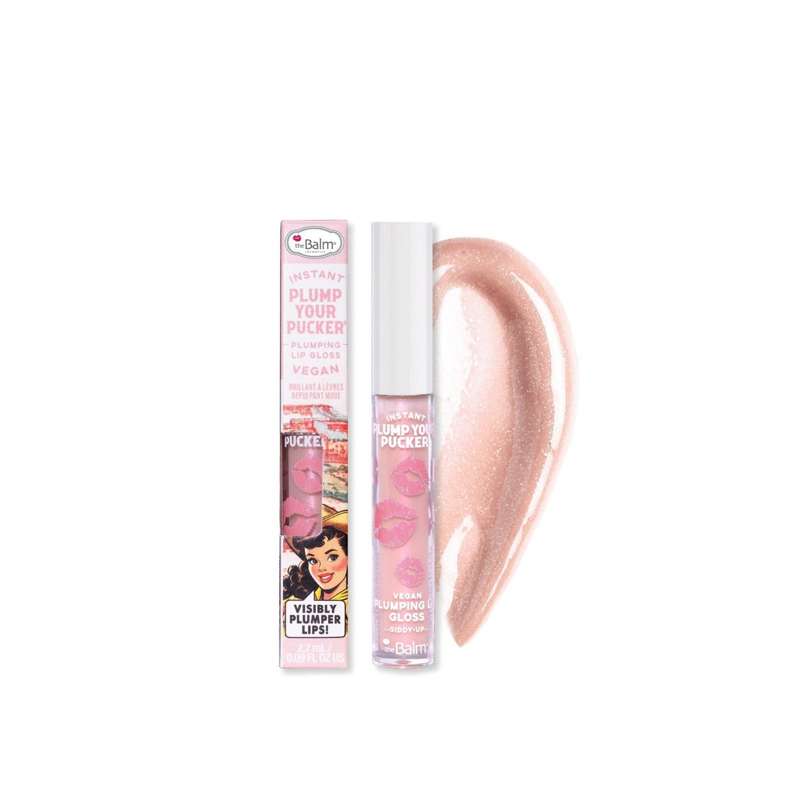 theBalm Instant Plump Your Pucker Lip Gloss Giddy-Up 2.7ml