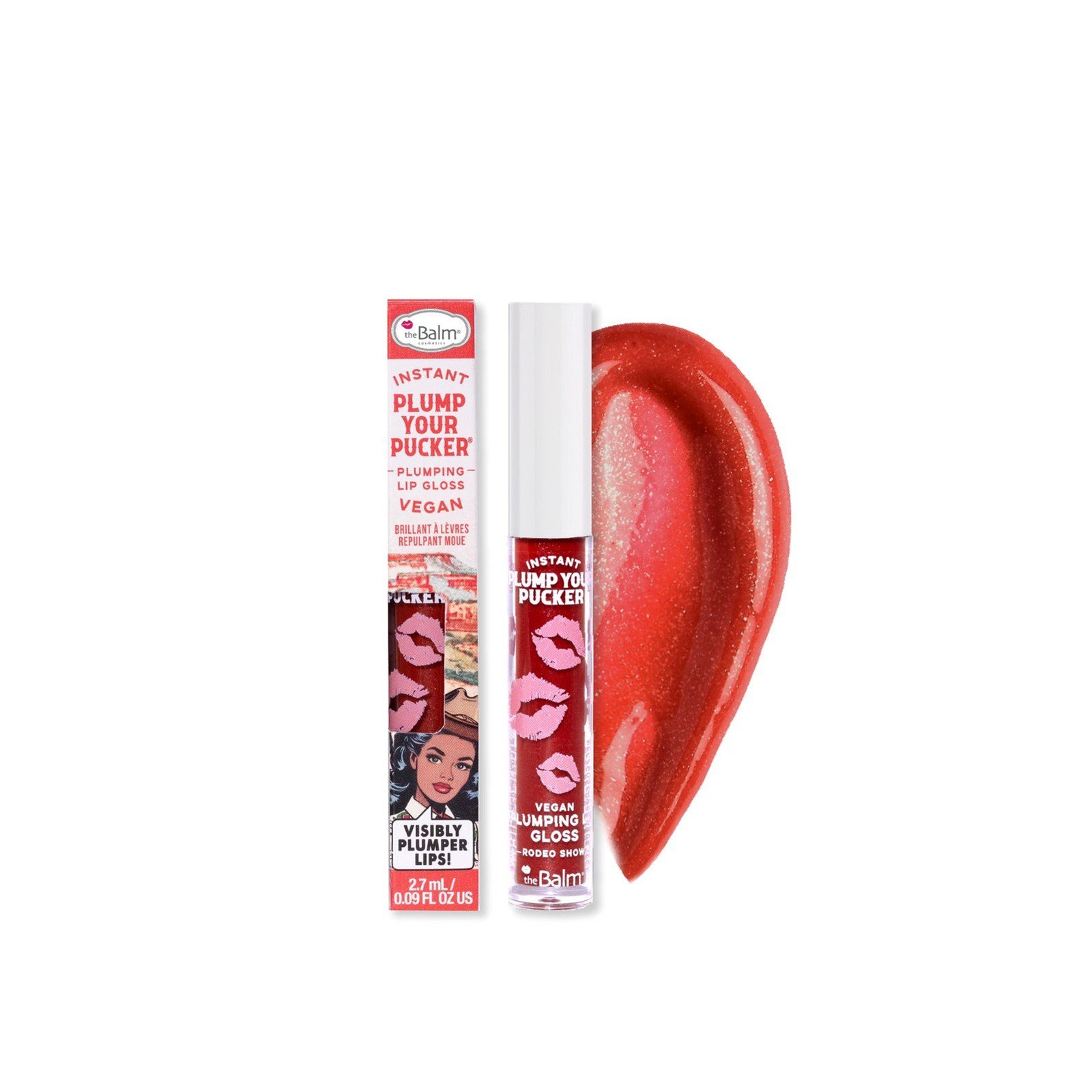 theBalm Instant Plump Your Pucker Lip Gloss Rodeo Show 2.7ml