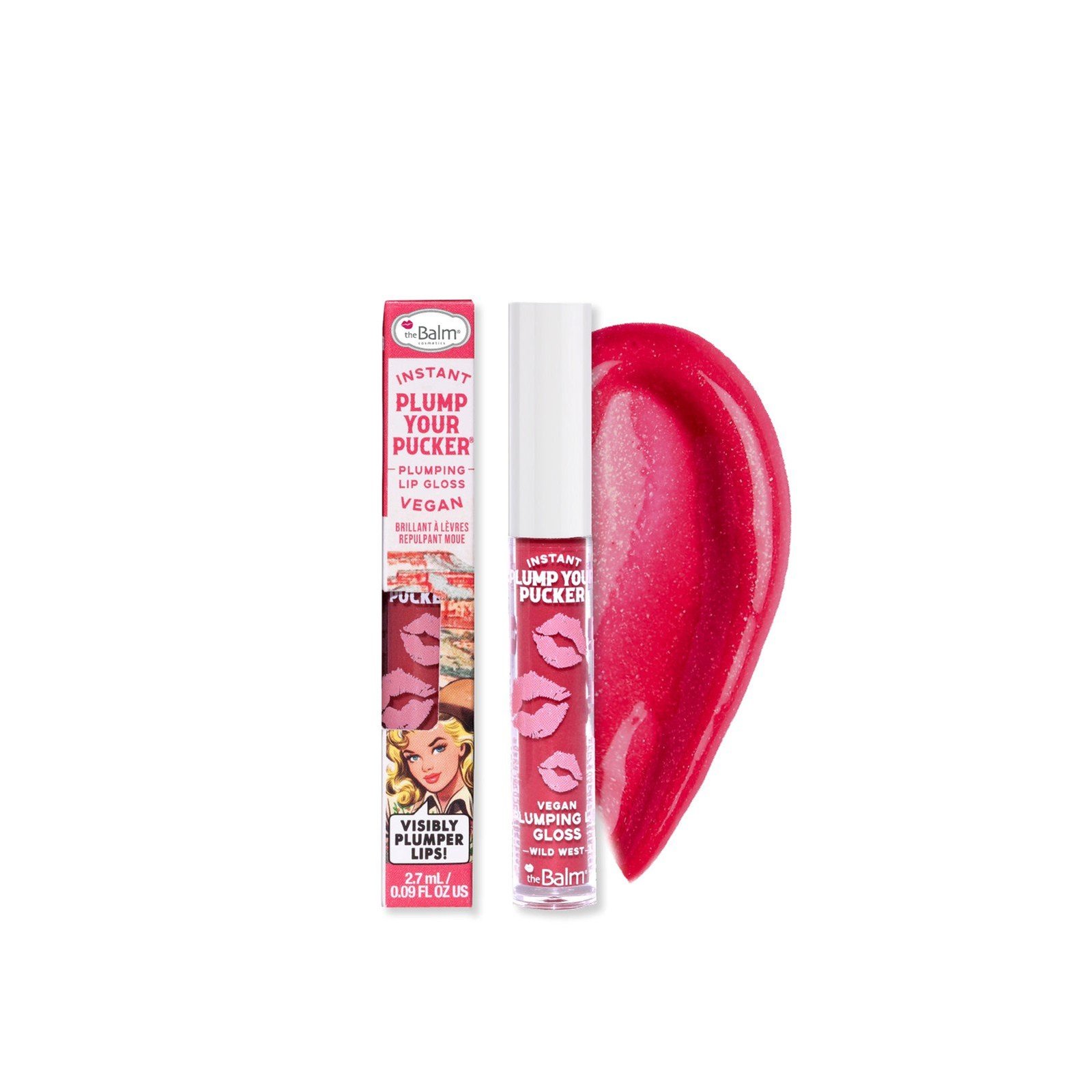 theBalm Instant Plump Your Pucker Lip Gloss Wild West 2.7ml
