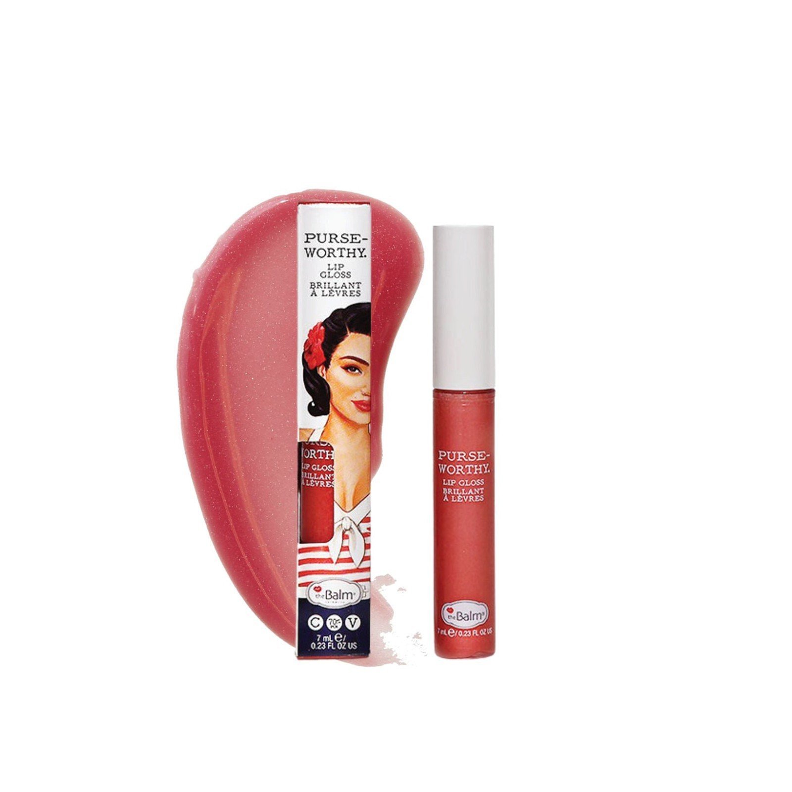 theBalm Purseworthy Lip Gloss Crossbody 7ml (0.23floz)