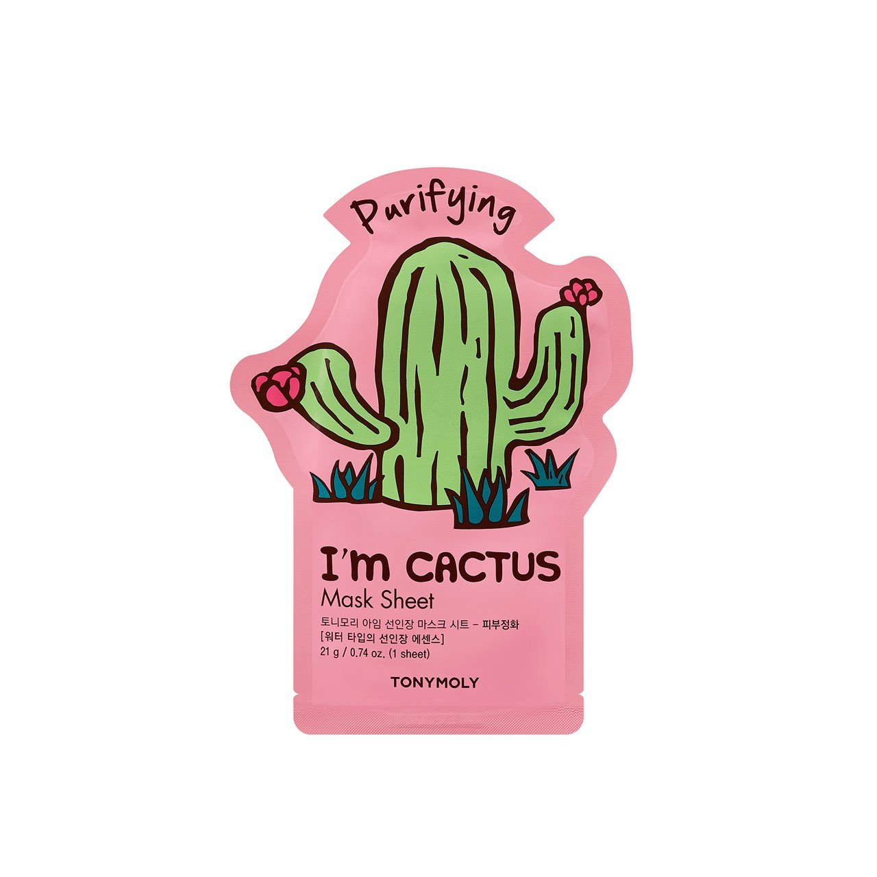 TONYMOLY I'm Cactus Purifying Mask Sheet 21g