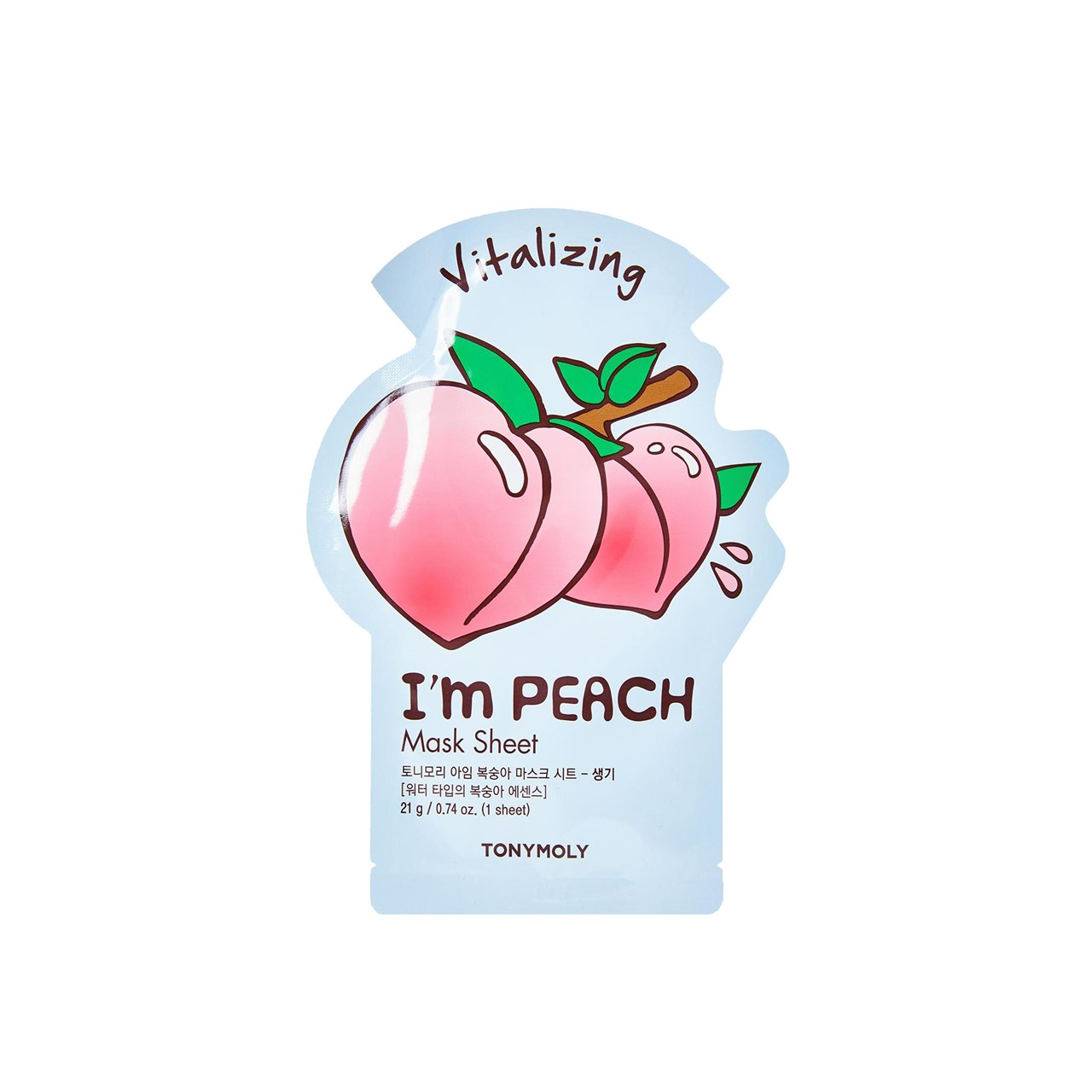 TONYMOLY I'm Peach Vitalizing Mask Sheet 21g (0.74oz)