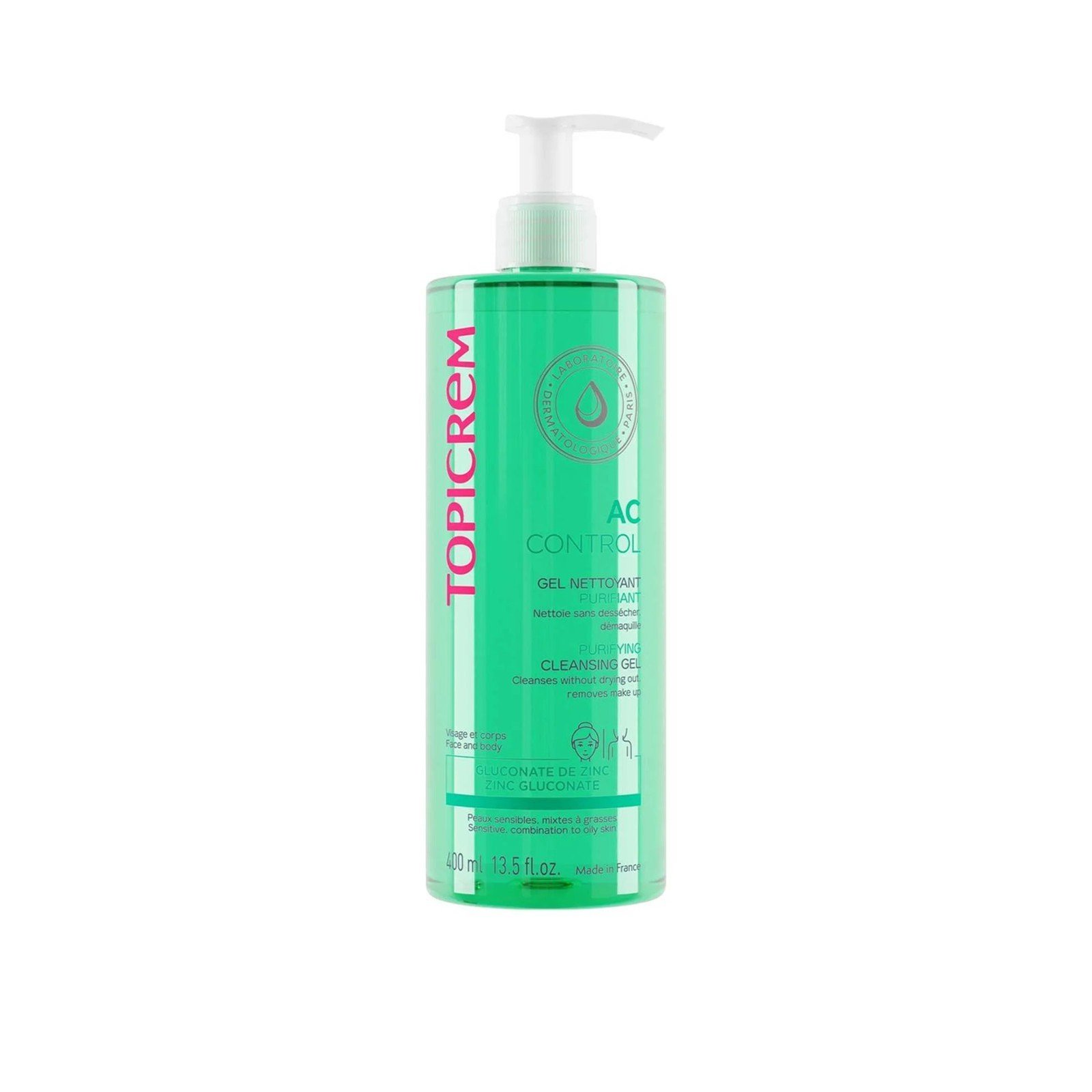 Topicrem AC Control Purifying Cleansing Gel 400ml