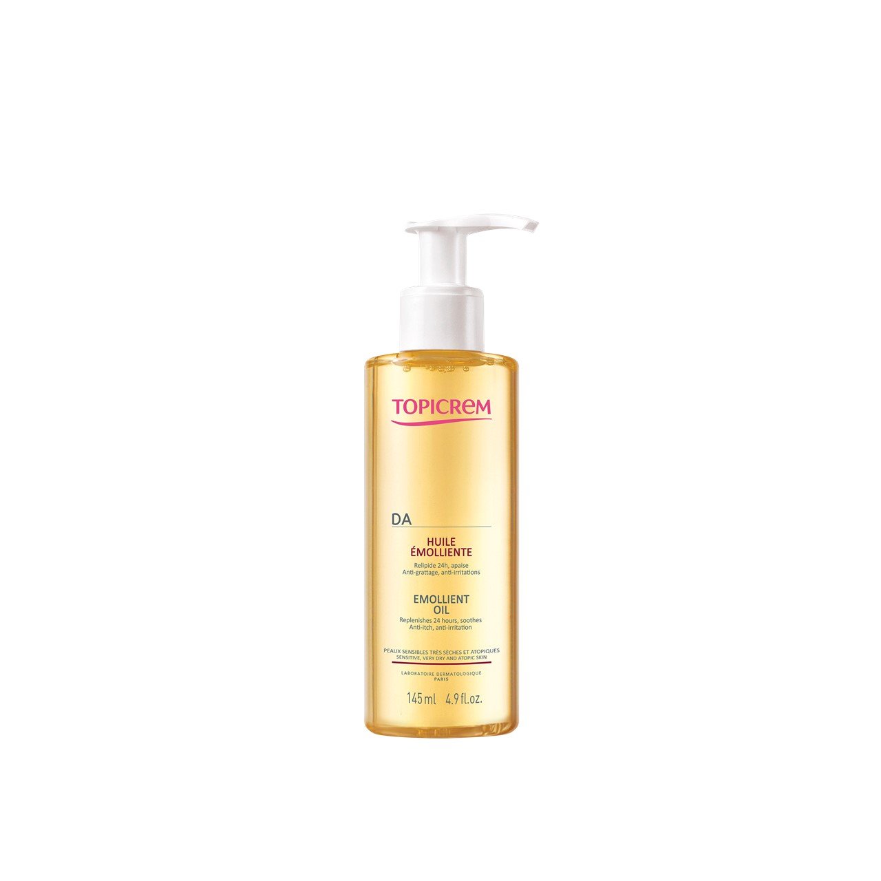 Topicrem DA Emollient Oil 145ml (4.90fl oz)