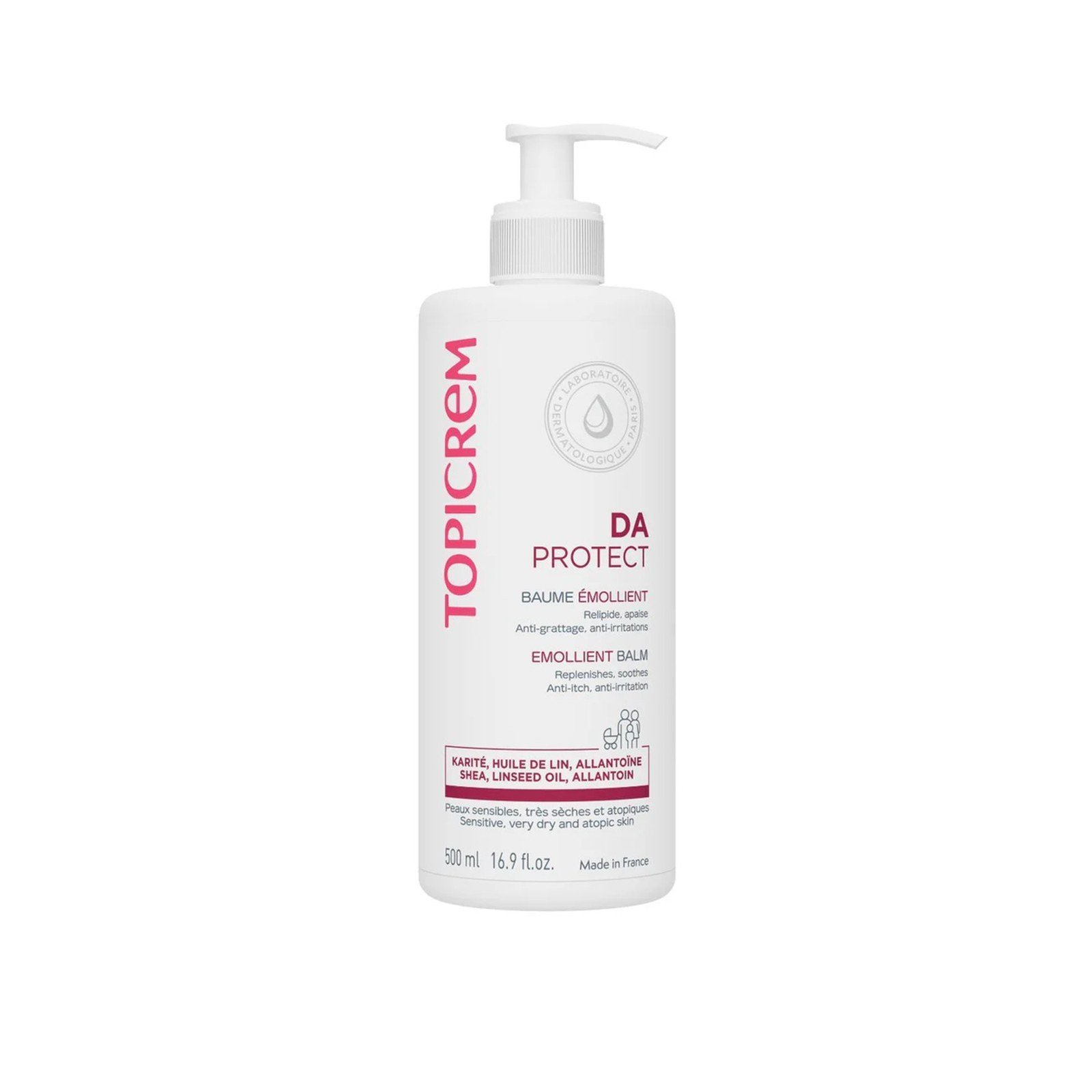 Topicrem DA Protect Emollient Balm 500ml