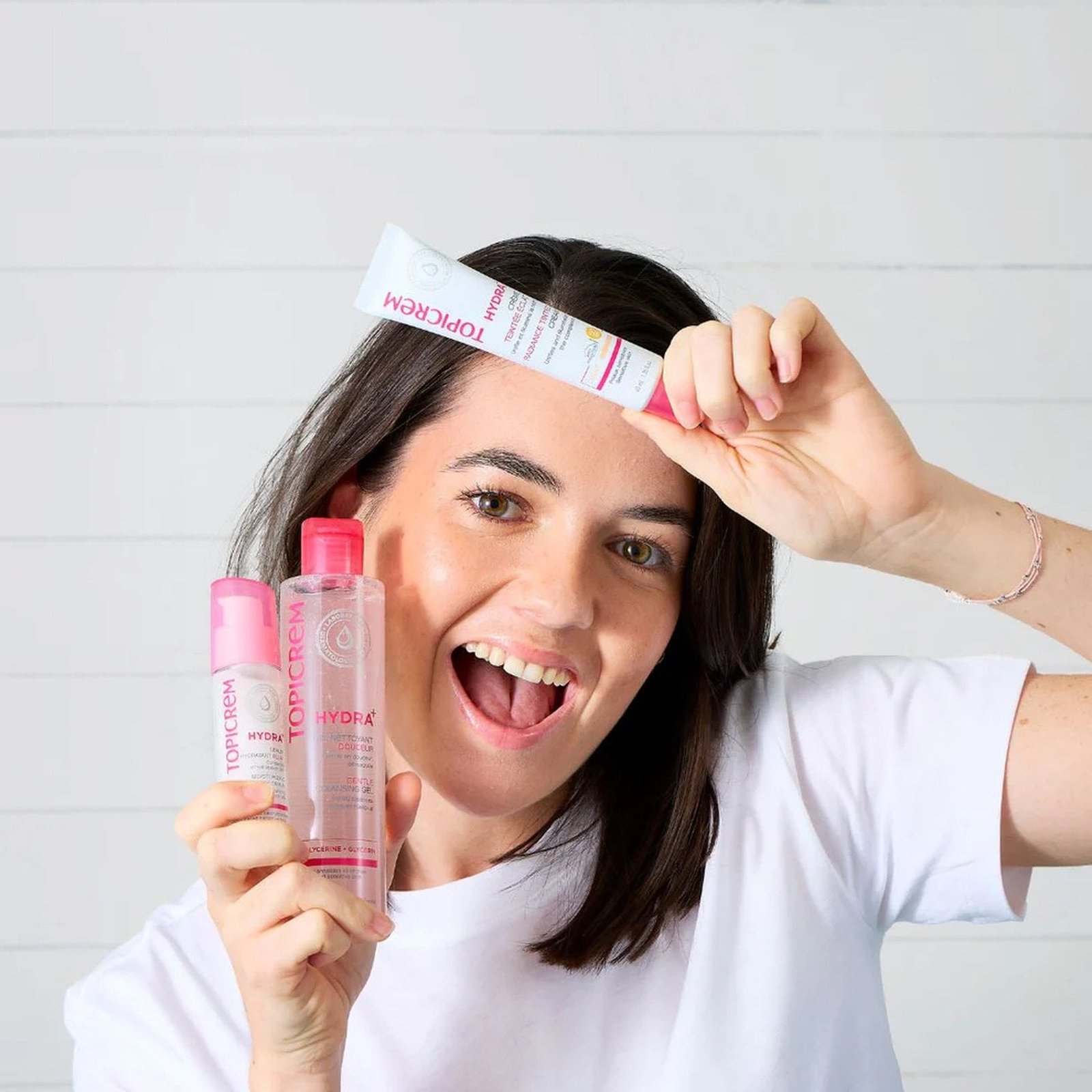 Topicrem Hydra+ Radiance тональний крем SPF50, відтінок «Light», 40 мл