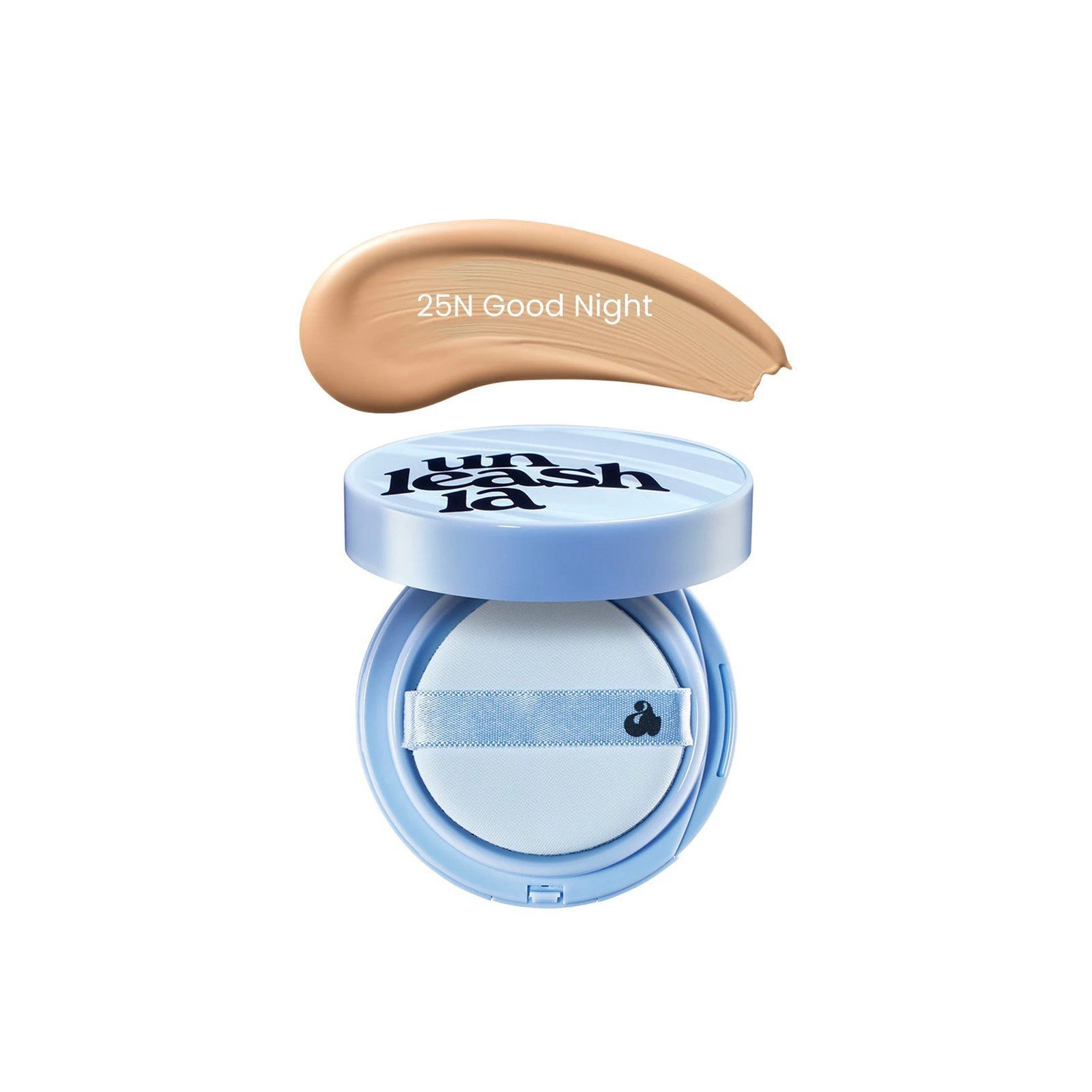 Unleashia Babe Skin Baby Blue Cushion SPF40 25N Good Night 15g