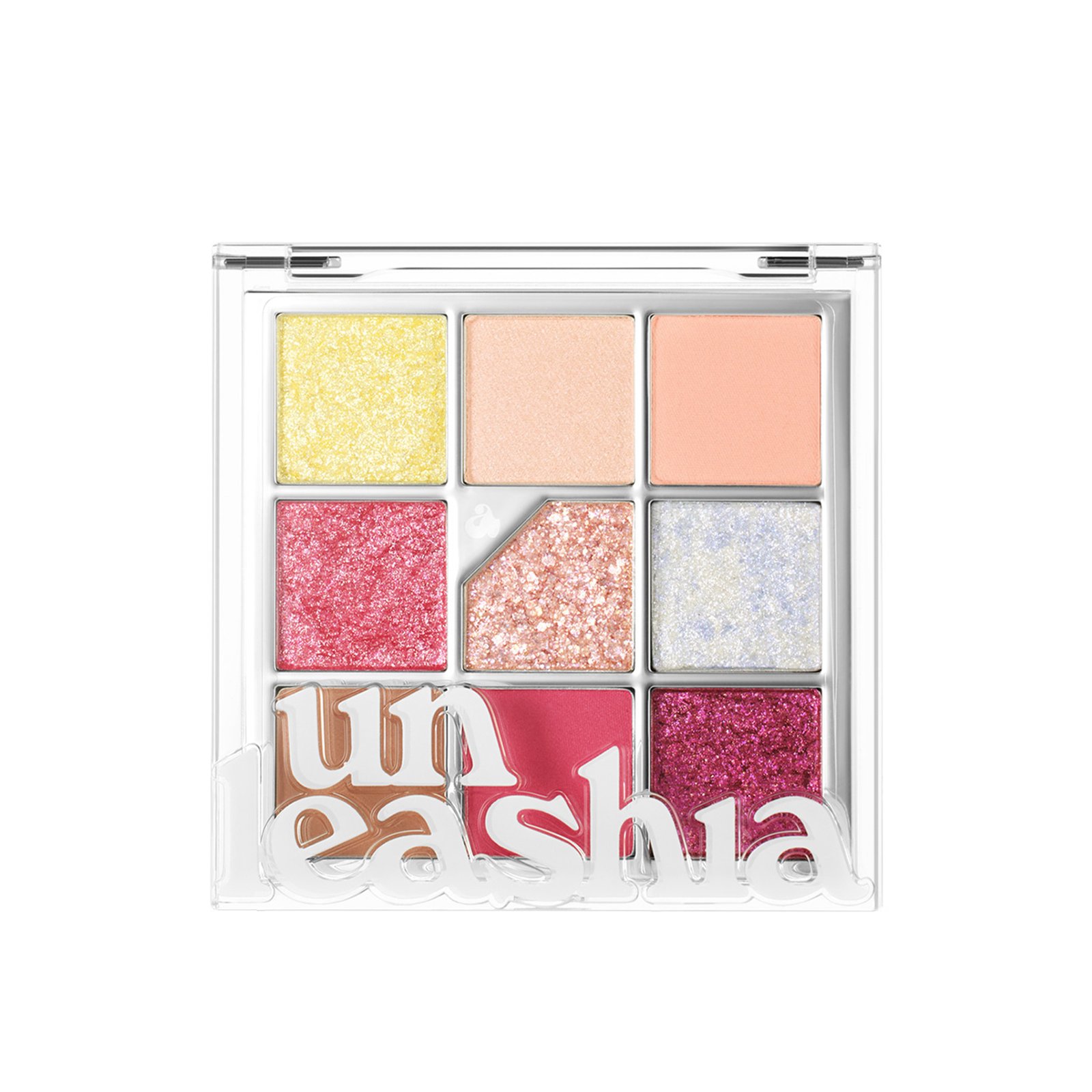 Unleashia Glitterpedia Eye Palette 7 All Of Peach Ade 6.6g