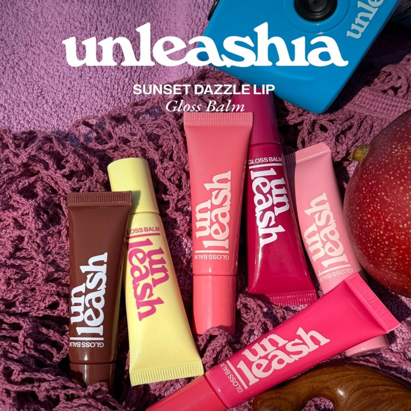 Unleashia Sunset Dazzle Gloss Balm No.4 Bora Bora 10g (0.35oz)