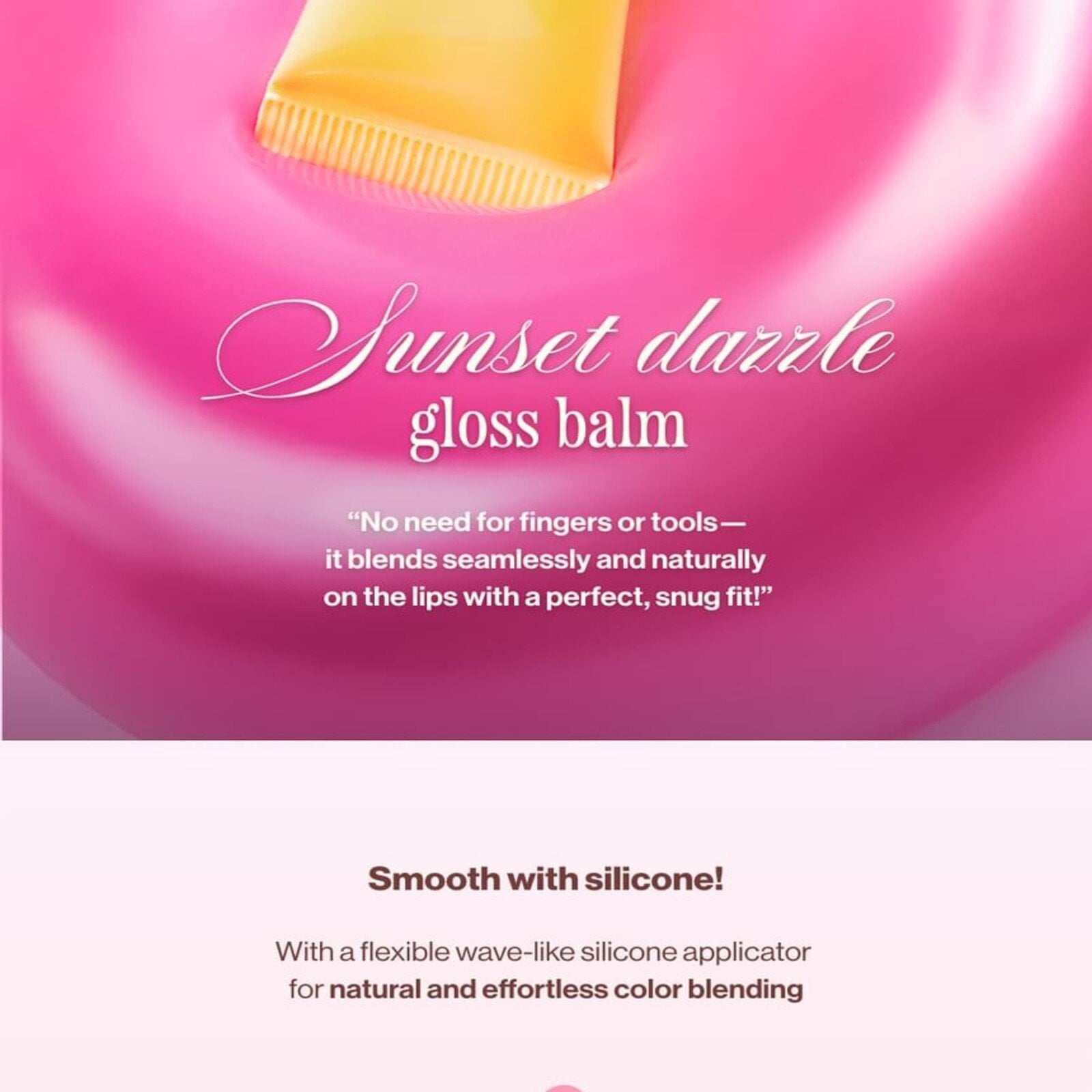 Unleashia Sunset Dazzle Gloss Balm No.4 Bora Bora 10g (0.35oz)