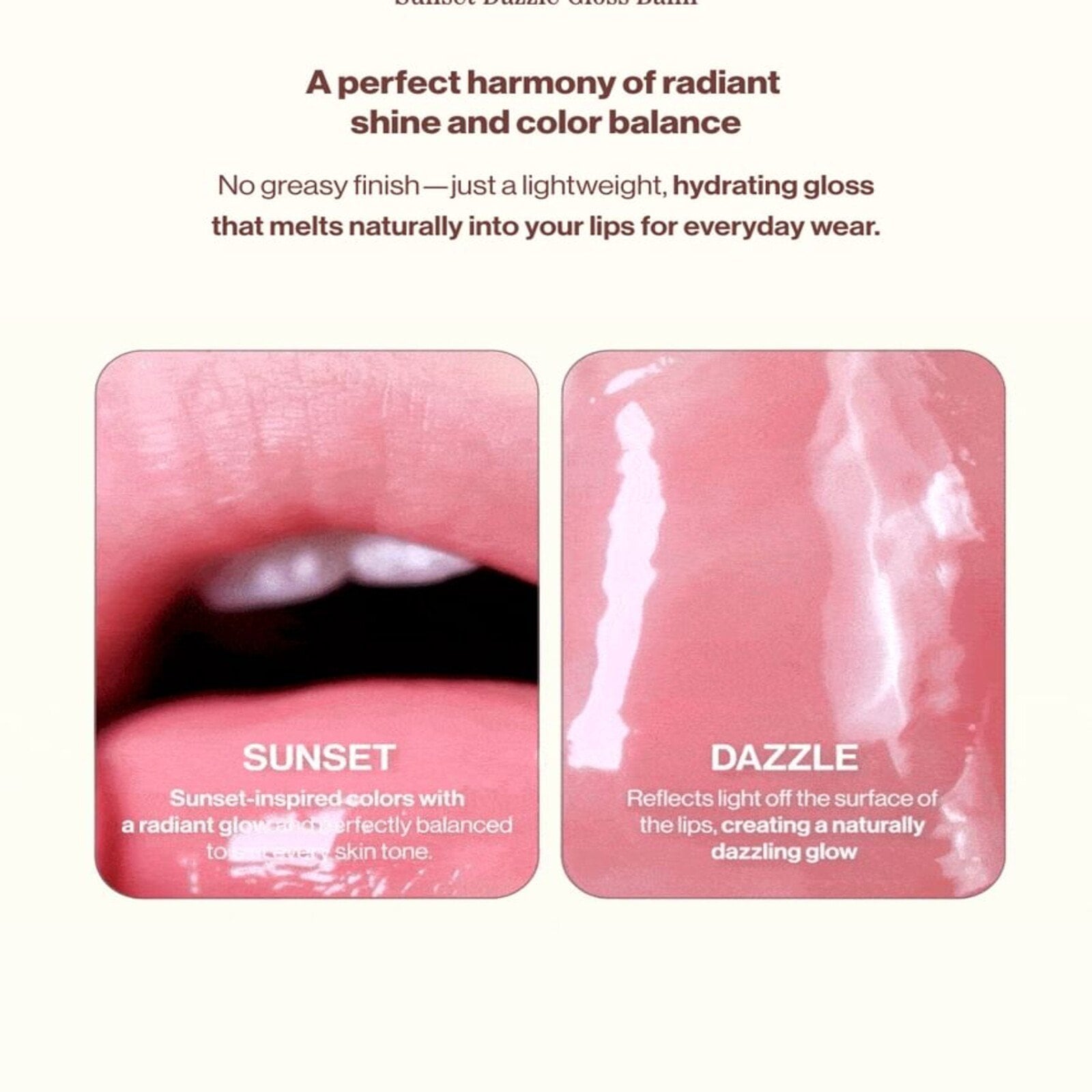 Unleashia Sunset Dazzle Gloss Balm No.4 Bora Bora 10g (0.35oz)