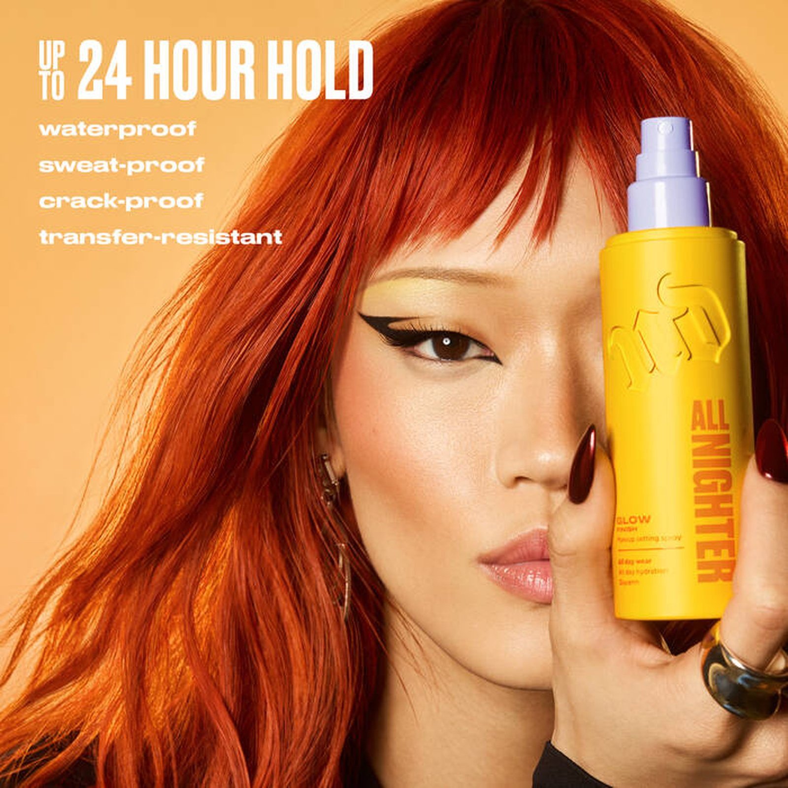 Urban Decay Spray Fixador de Maquilhagem All Nighter com Acabamento Brilhante, 30 ml